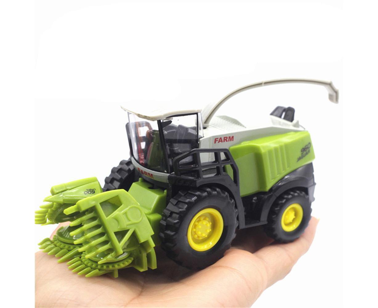 Mini 1/43 Agricultural Harvester Model Boy and Girl Boy and Girls Alloy Car Toy Birthday Gift