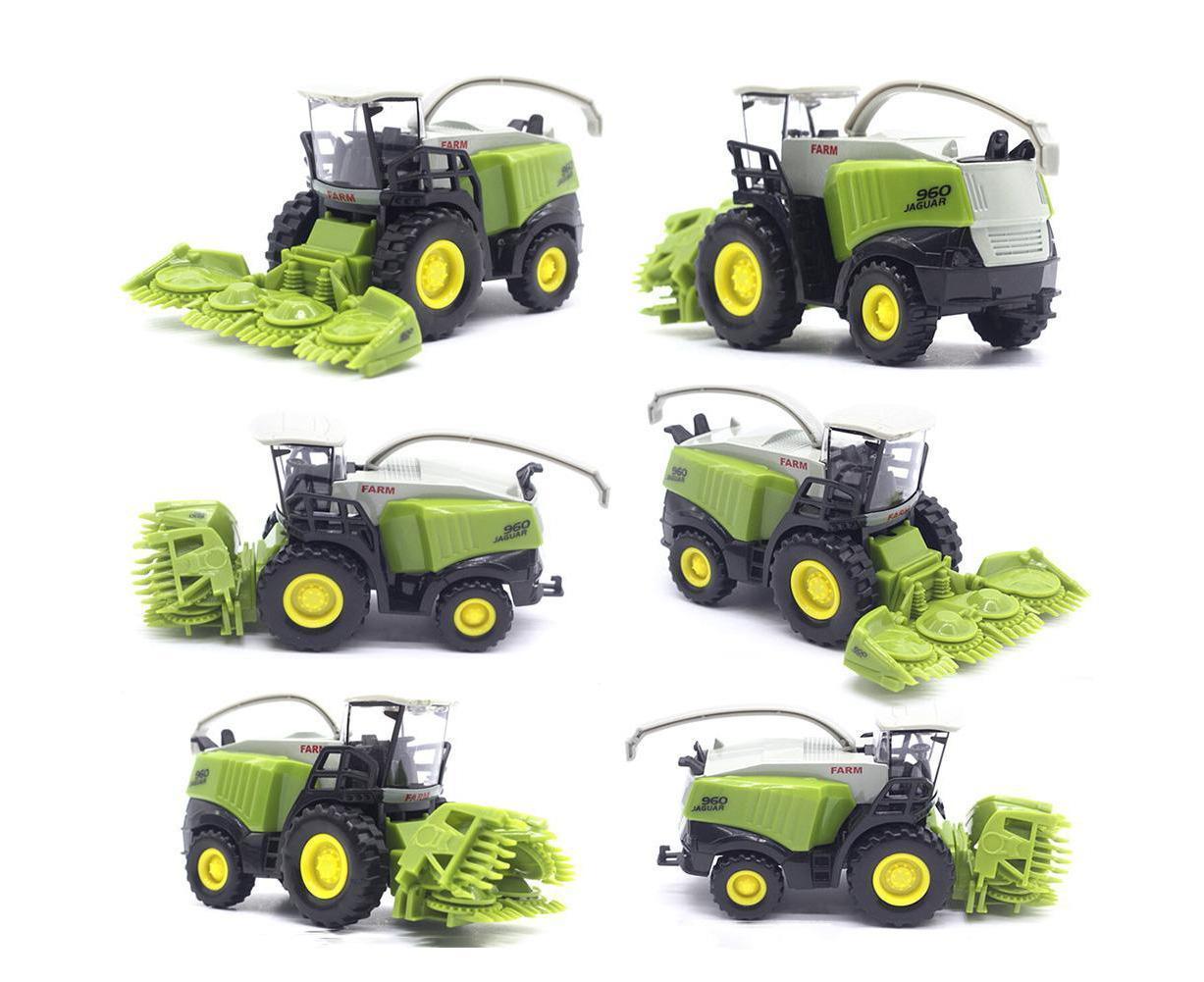Mini 1/43 Agricultural Harvester Model Boy and Girl Boy and Girls Alloy Car Toy Birthday Gift