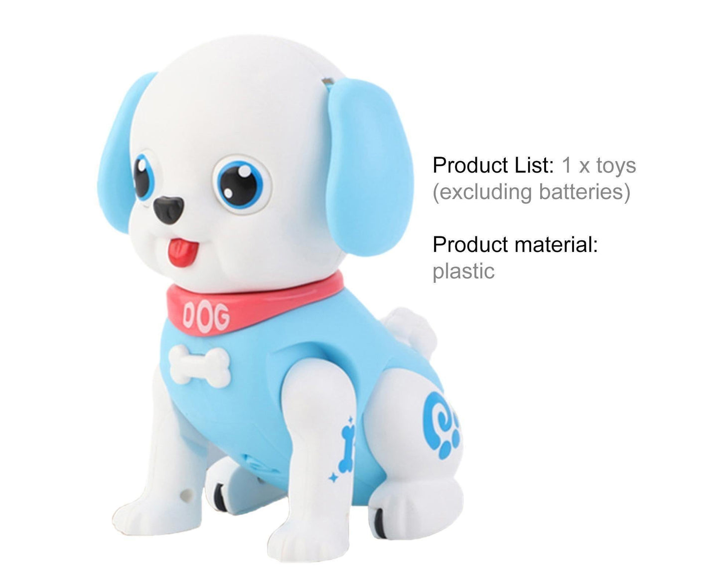Robot Toy with Light And Music Cute Modeling Educational Toy Simulation Cartoon Dog Tiger Animal Robot Electric Toy Boy and Girl Toy Gift