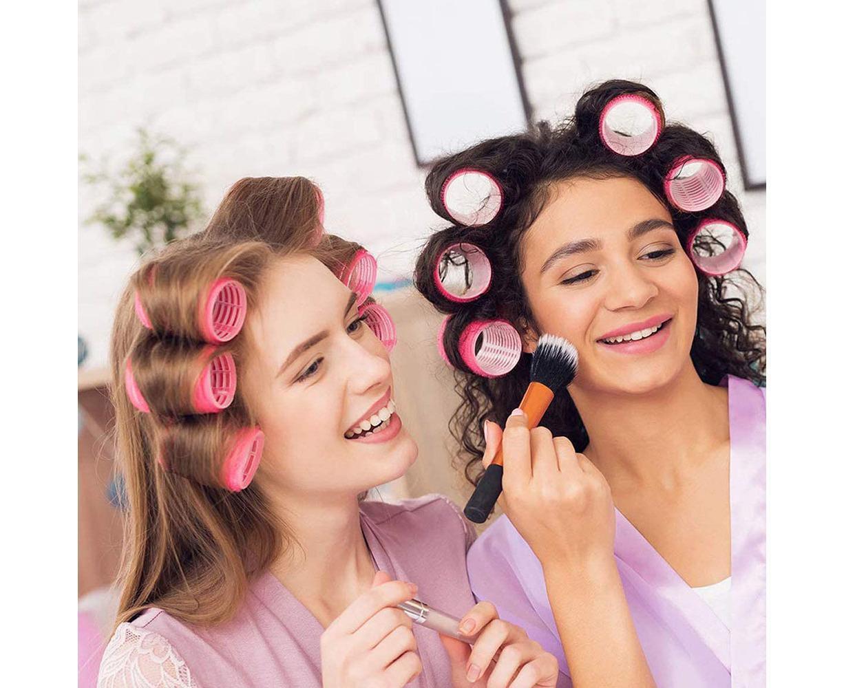 Self Grip Hair Rollers Set,with Hairdressing Curlers-96 pcs