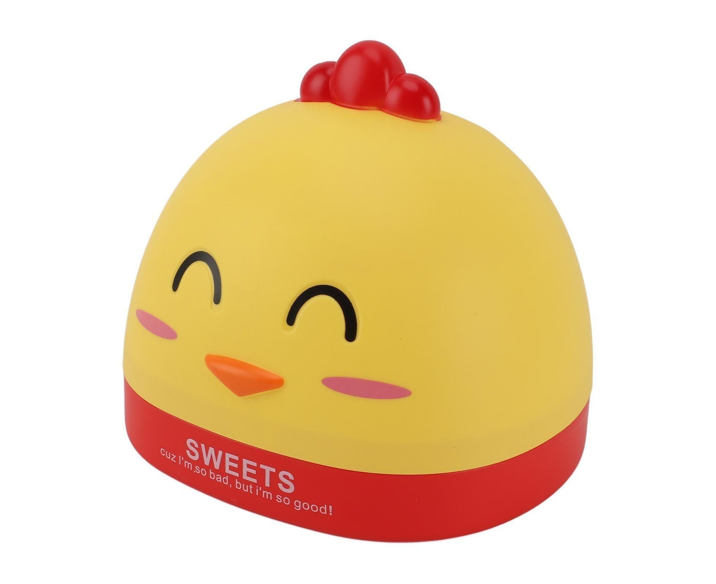 Tissue Dispenser Box Plastic Cartoon  Shaped Tissue Container for Countertop Yellow