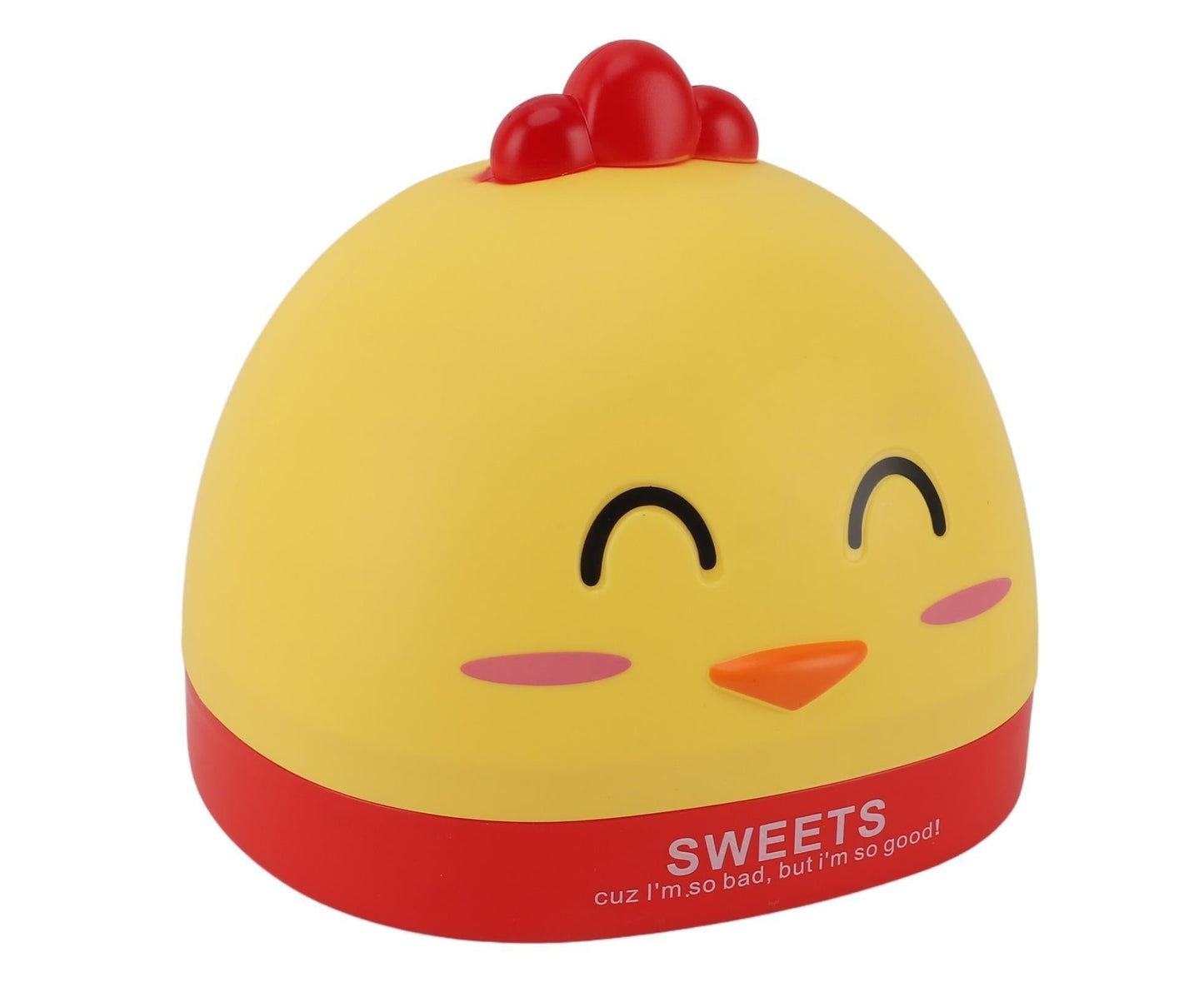 Tissue Dispenser Box Plastic Cartoon  Shaped Tissue Container for Countertop Yellow