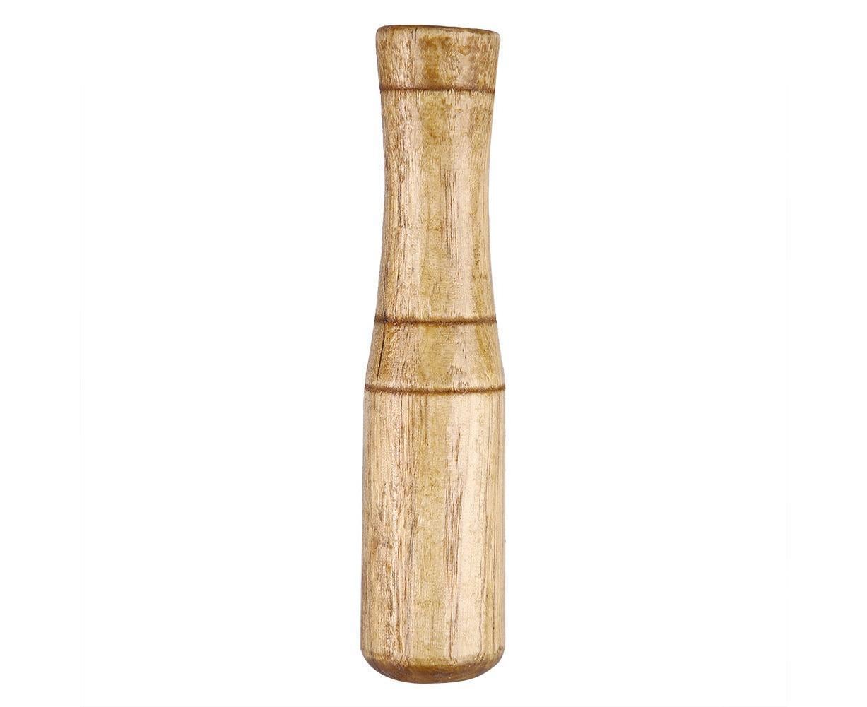 Kitchen Hand Manual Wood Garlic Ginger Spices Mortar Pestle Set Grinding Bowl Grinder