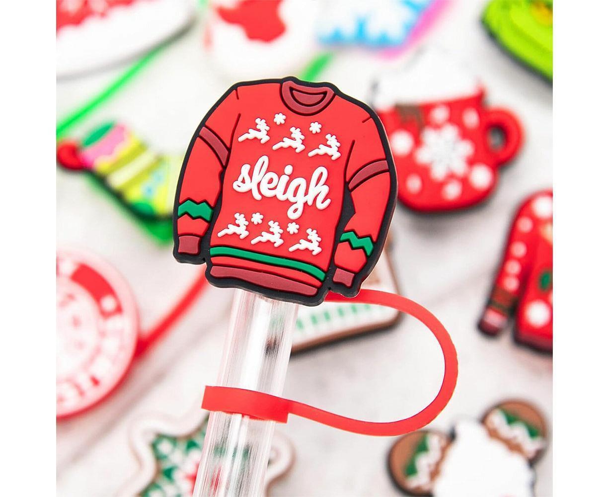 2024 Advent Calendar 24 Days of Christmas Surprises with 10mm Straw Toppers