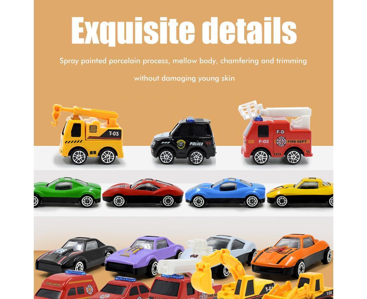 Christmas Advent Calendar 24 Days Countdown Calendar Toys Pull Back Cars Vehicles for Boy and Girls Party Favors Christmas Gift
