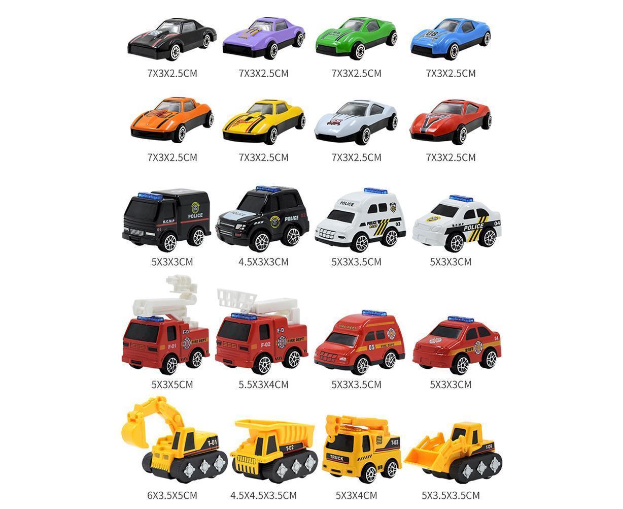 Christmas Advent Calendar 24 Days Countdown Calendar Toys Pull Back Cars Vehicles for Boy and Girls Party Favors Christmas Gift