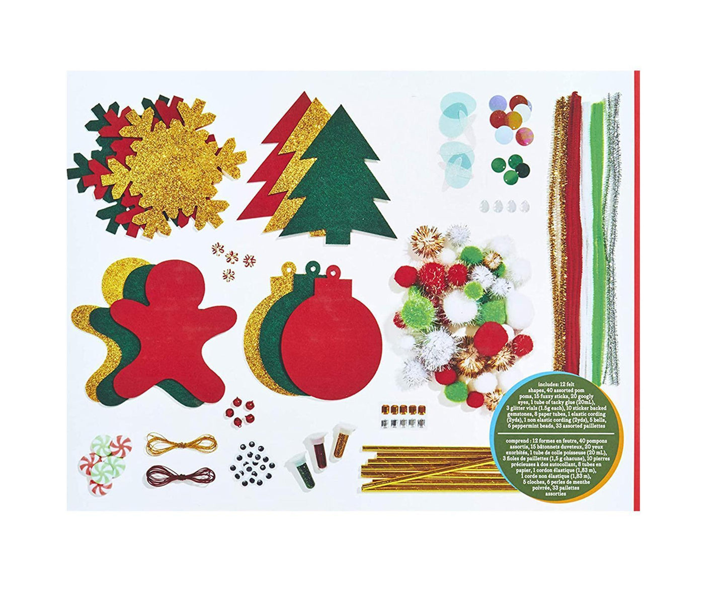 Christmas Boy and Girl's Handmade Educational Toy Material Kit