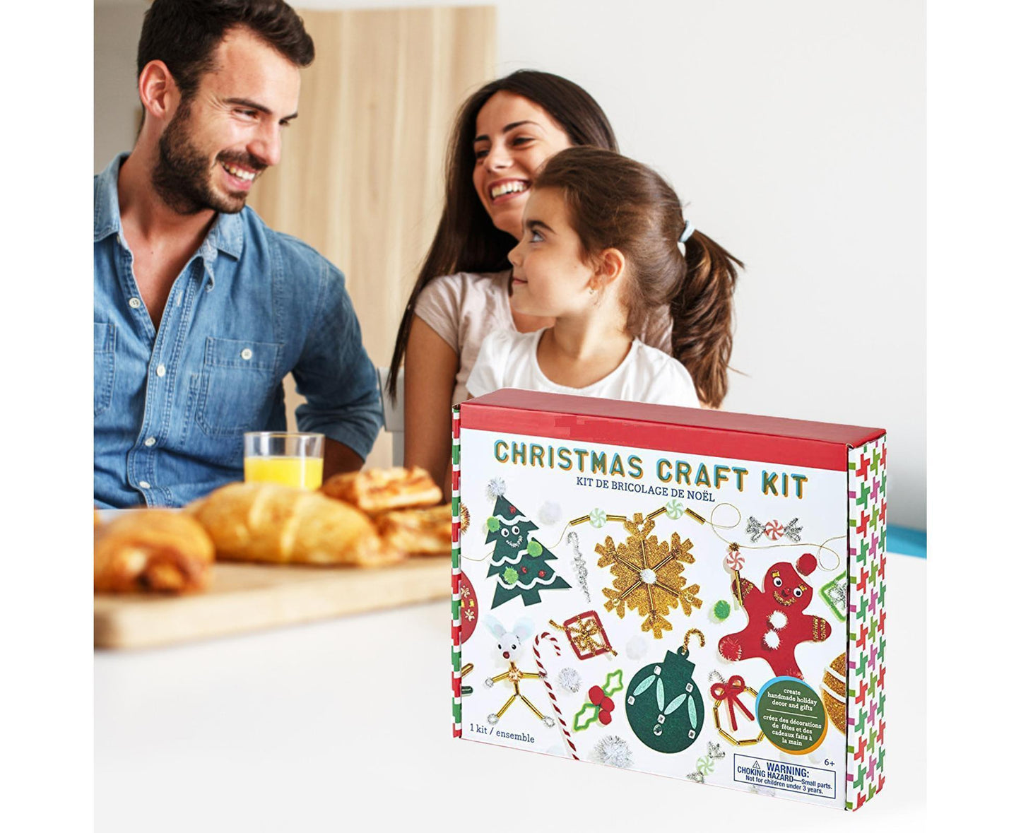 Christmas Boy and Girl's Handmade Educational Toy Material Kit