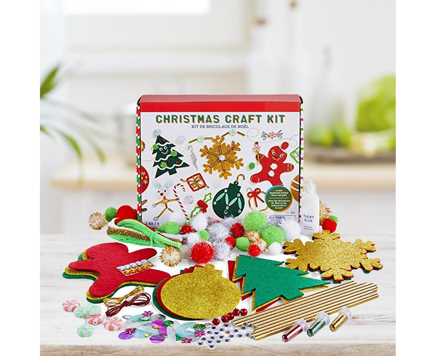 Christmas Boy and Girl's Handmade Educational Toy Material Kit