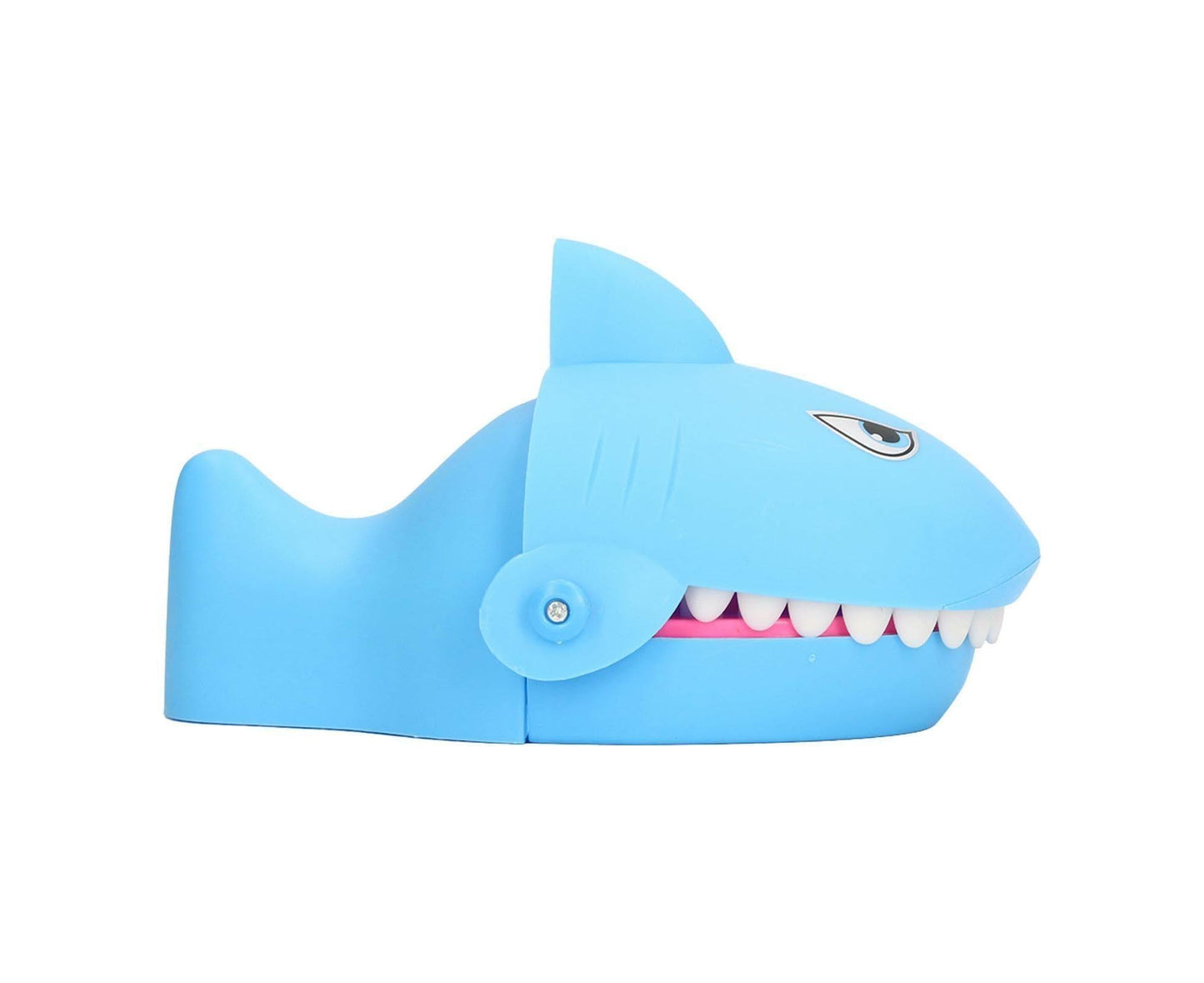 Shark Dentist Teeth Toys Stress Relieving Parent Interactive Shark Biting Finger Game for Boy and Girls-Blue