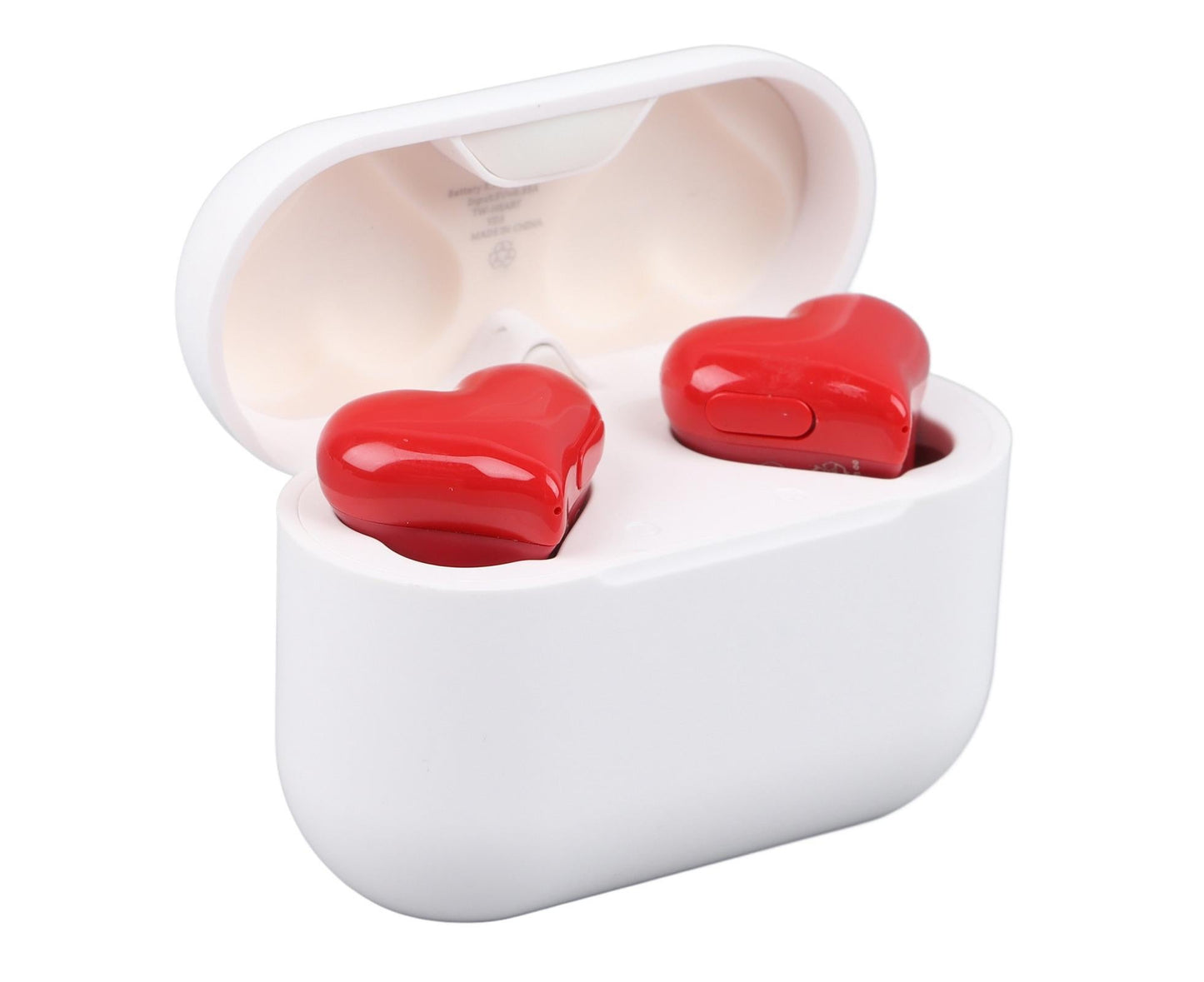 Wireless Earbuds Multifunction Stylish Lightweight Noise Canceling Stereo Heart Shaped Bluetooth Earphones