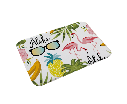 Stylish Flamingo Rug Kitchen Bathroom Anti-slip Doormat Carpet Floor Mat Home Decor