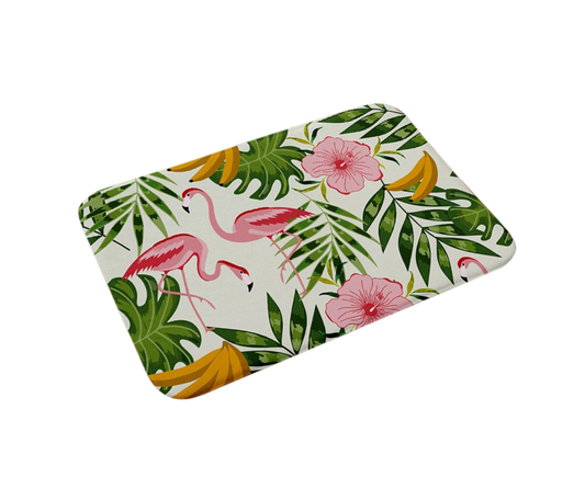 Stylish Flamingo Rug Kitchen Bathroom Anti-slip Doormat Carpet Floor Mat Home Decor