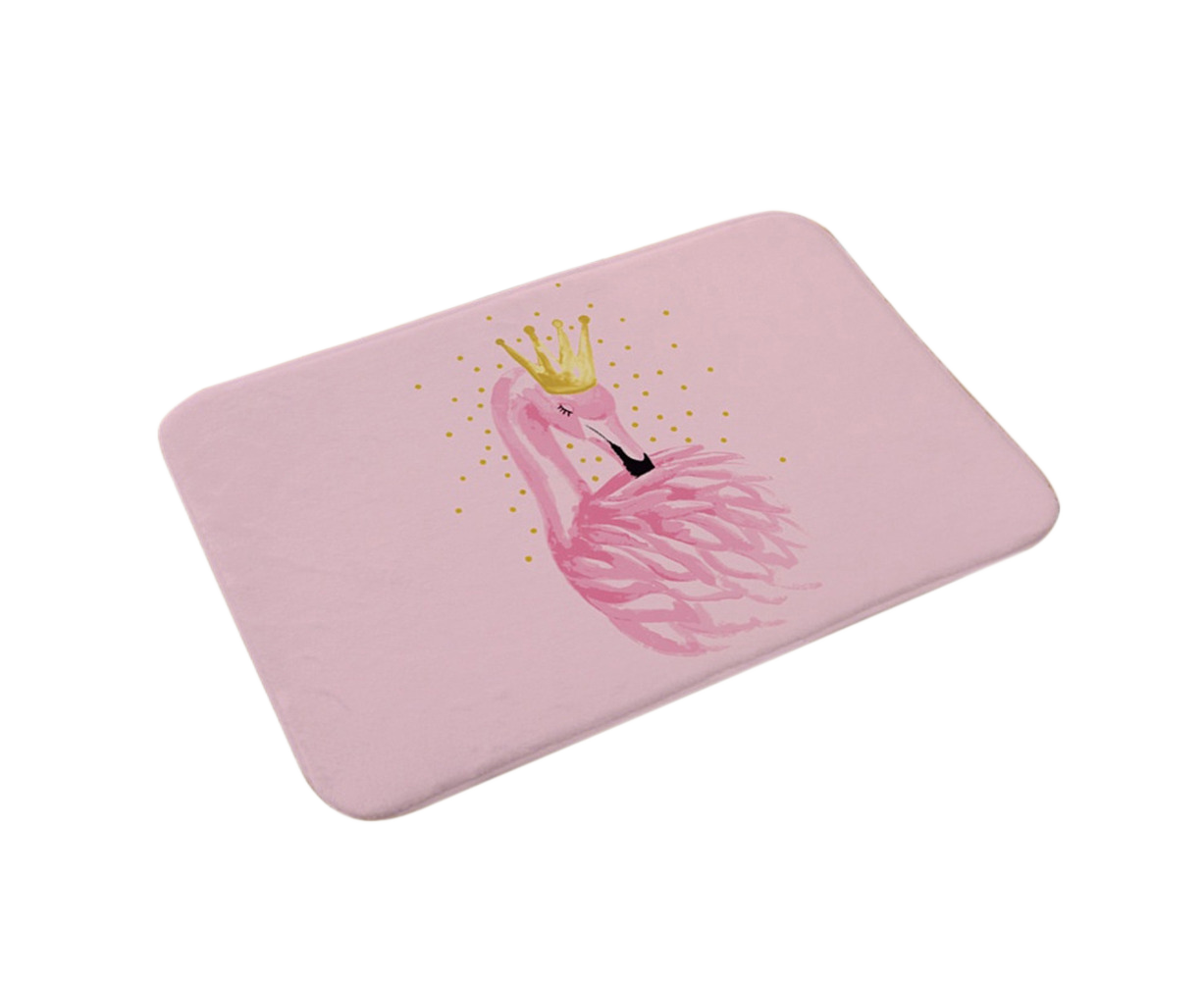 Stylish Flamingo Rug Kitchen Bathroom Anti-slip Doormat Carpet Floor Mat Home Decor