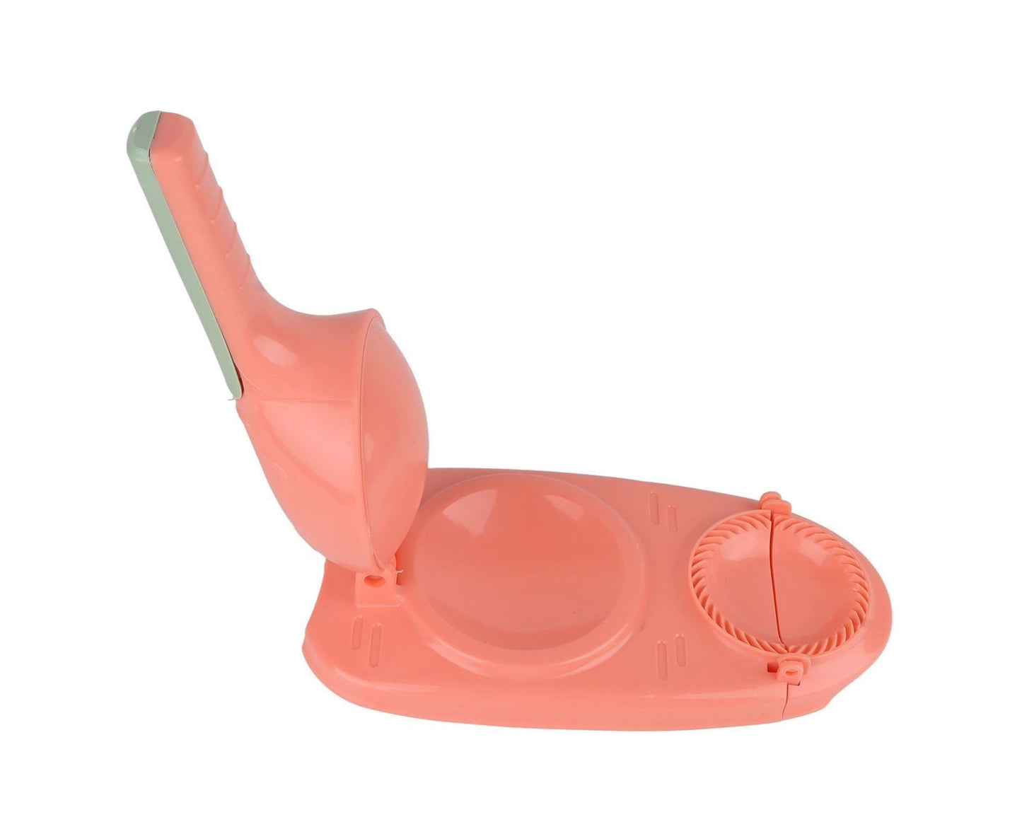 2 In 1 Dumpling Maker Dumpling Press secure Plastic Dumpling Making Tool Efficient Manual Dumpling Maker Mould Skin Pink