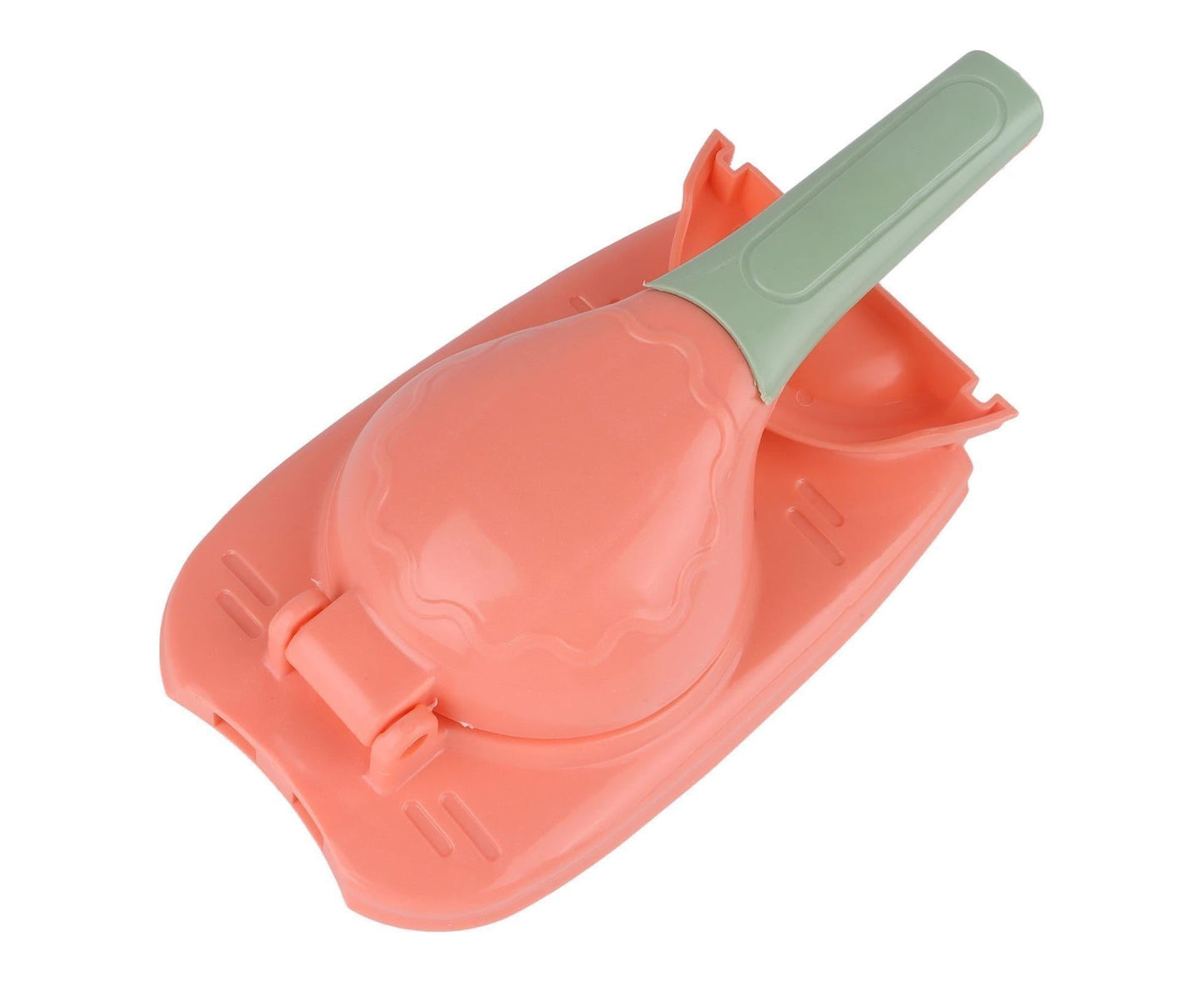2 In 1 Dumpling Maker Dumpling Press secure Plastic Dumpling Making Tool Efficient Manual Dumpling Maker Mould Skin Pink