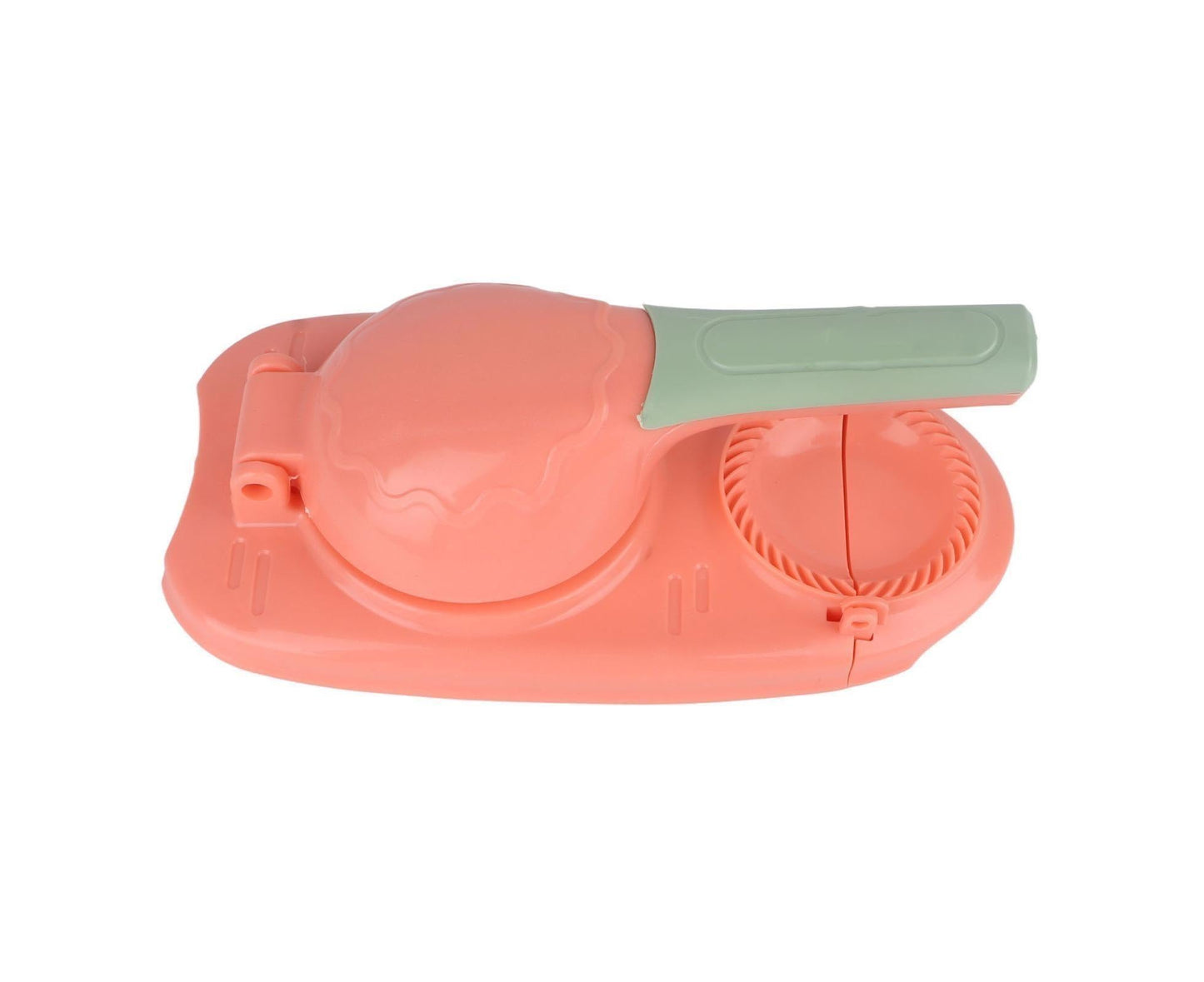 2 In 1 Dumpling Maker Dumpling Press secure Plastic Dumpling Making Tool Efficient Manual Dumpling Maker Mould Skin Pink