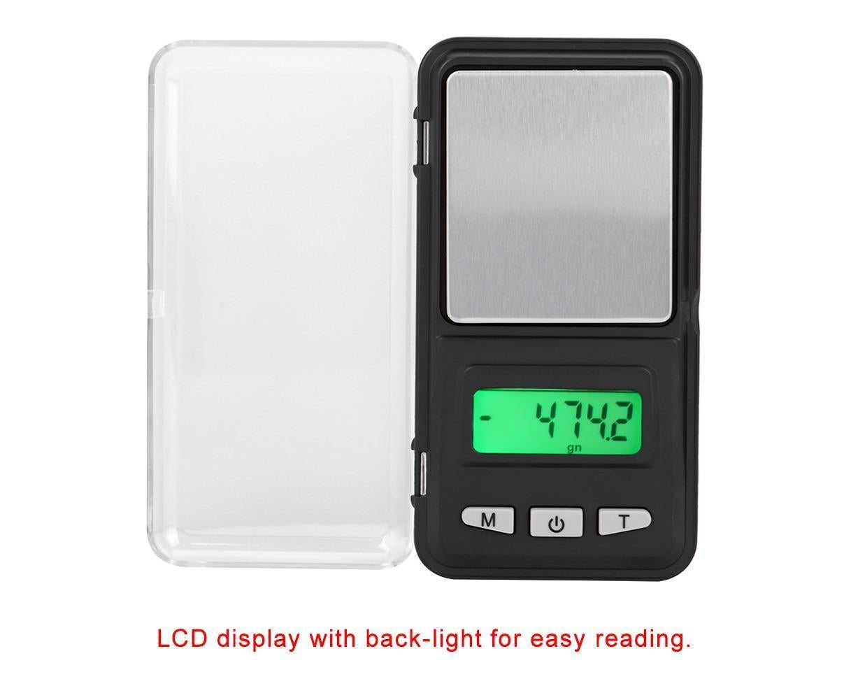 200g / 0.01g LCD Digital Electronic Balance Weighing Fruits Small Food Scales