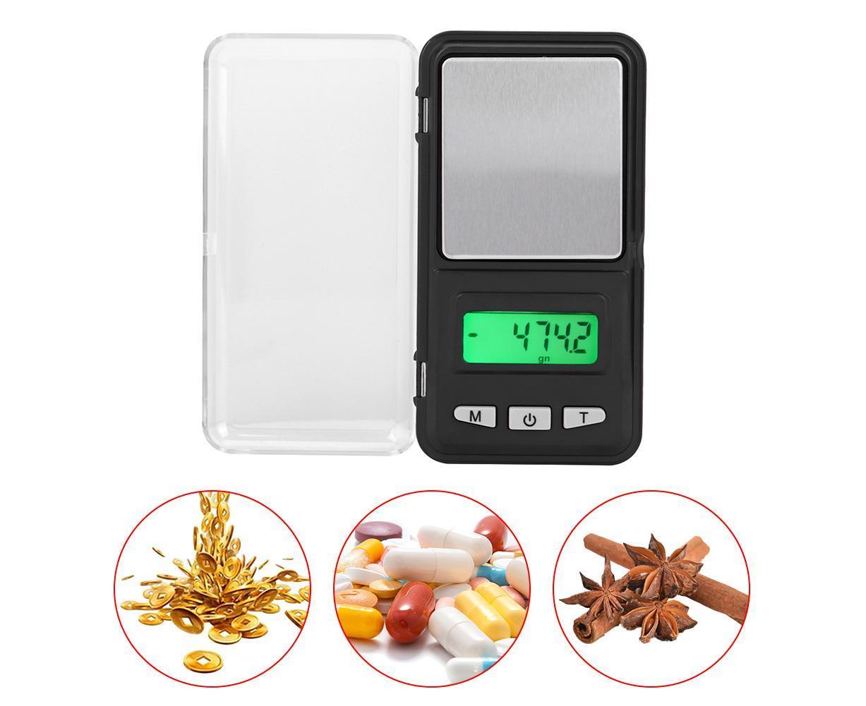 200g / 0.01g LCD Digital Electronic Balance Weighing Fruits Small Food Scales