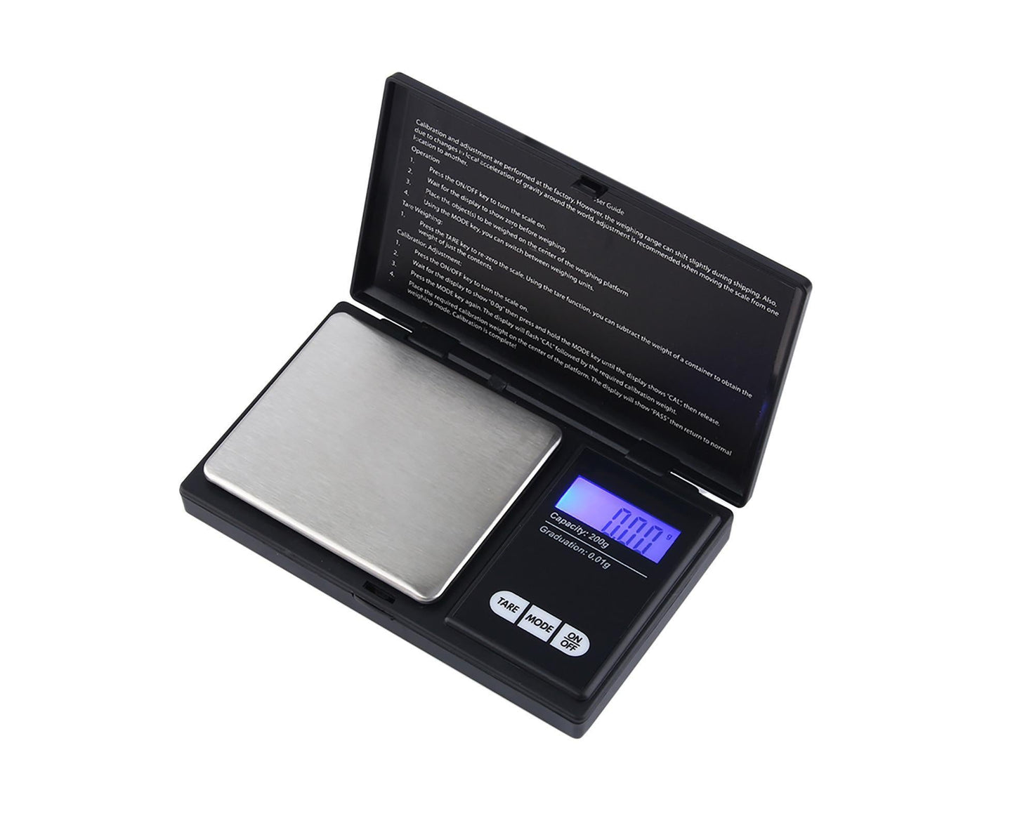 200g X 0.01g Pocket Digital Scale Portable Gram Jewelry Gold Silver Coin Herb