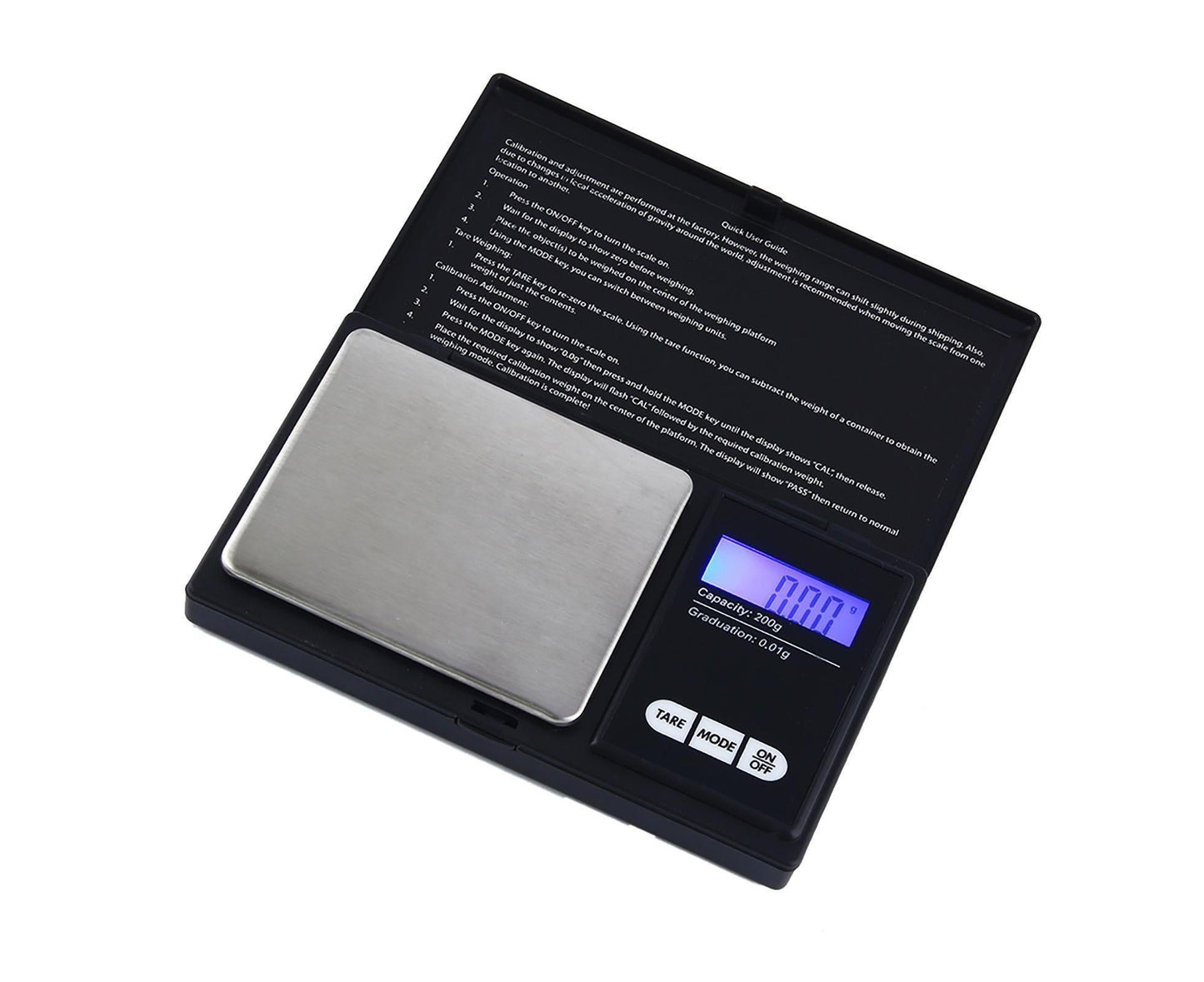 200g X 0.01g Pocket Digital Scale Portable Gram Jewelry Gold Silver Coin Herb