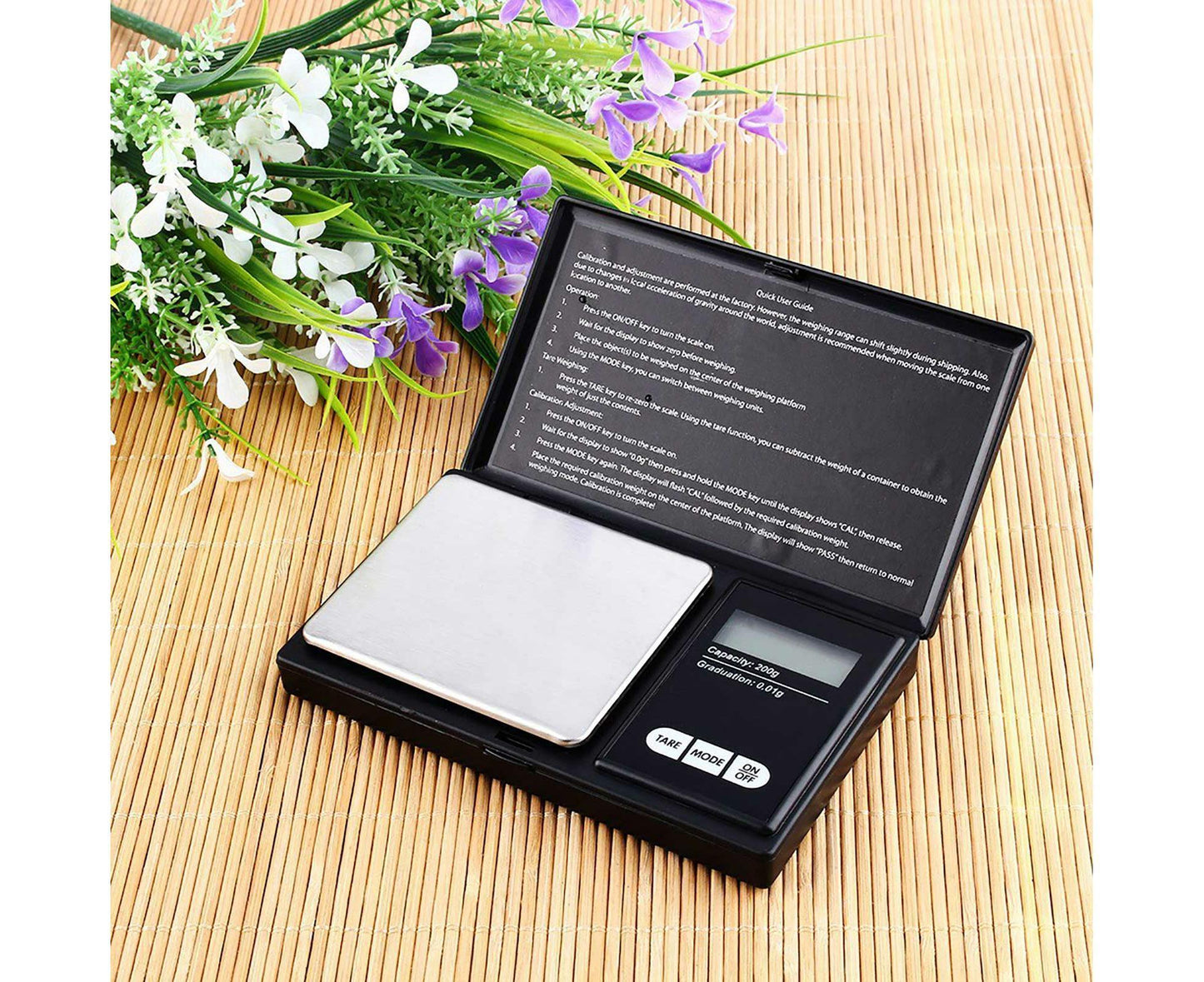 200g X 0.01g Pocket Digital Scale Portable Gram Jewelry Gold Silver Coin Herb