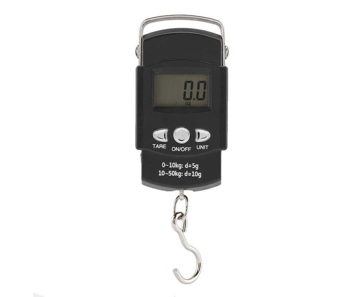 50KG/10G Portable Electronic LCD Digital Weight Scale with Tape Measure Hook