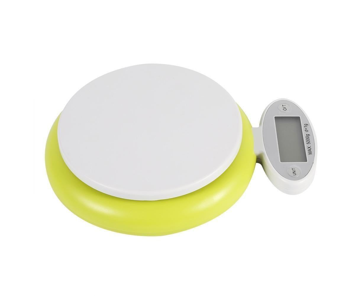 5Kg/1g LCD Display Electronic Digital Kitchen Food Scales Weighing With Bowl Home Kitchen Tool