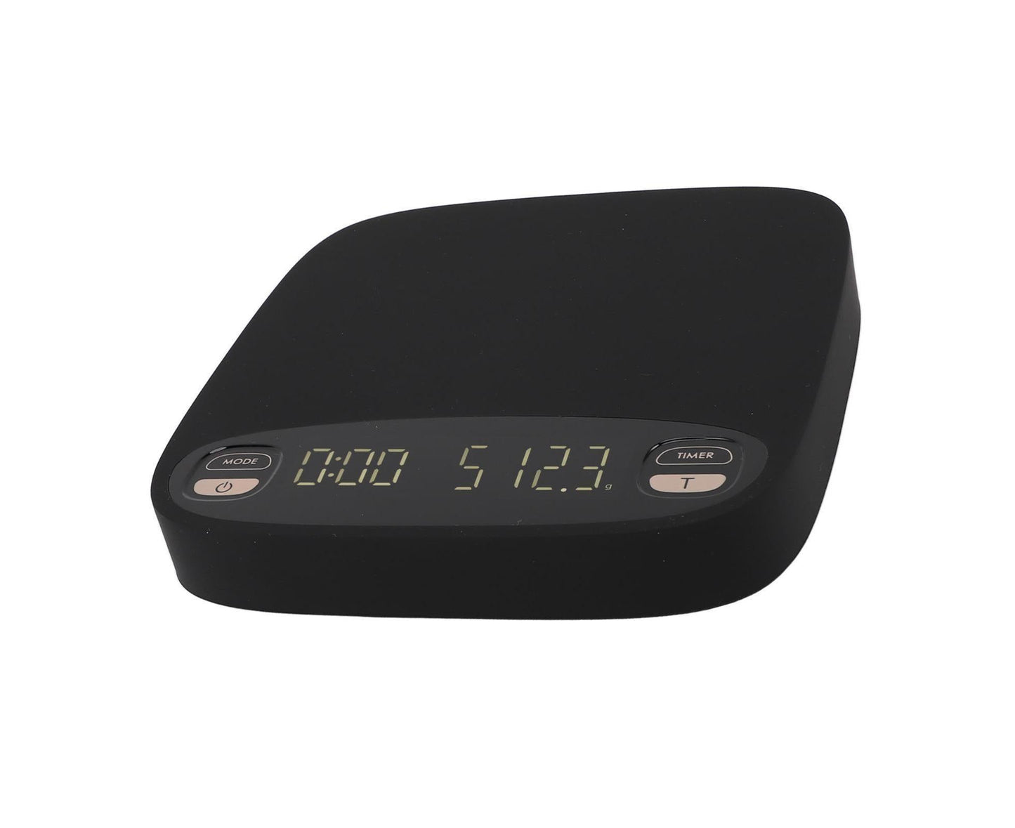Coffee Scale Highly Accurate Touch Invisible Screen Maximum Weighing Capacity 2kg 0.1g Graduation Value Unit Conversion Electronic Baking Scale