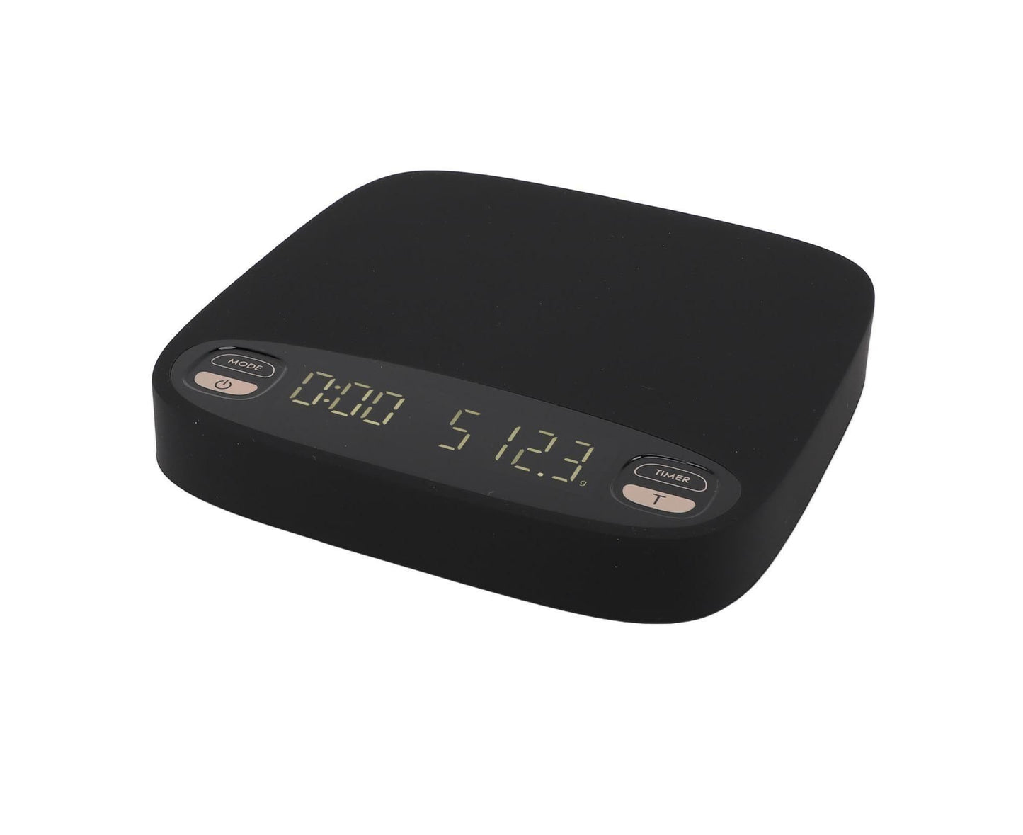 Coffee Scale Highly Accurate Touch Invisible Screen Maximum Weighing Capacity 2kg 0.1g Graduation Value Unit Conversion Electronic Baking Scale