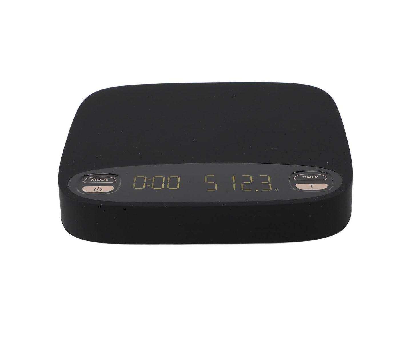 Coffee Scale Highly Accurate Touch Invisible Screen Maximum Weighing Capacity 2kg 0.1g Graduation Value Unit Conversion Electronic Baking Scale
