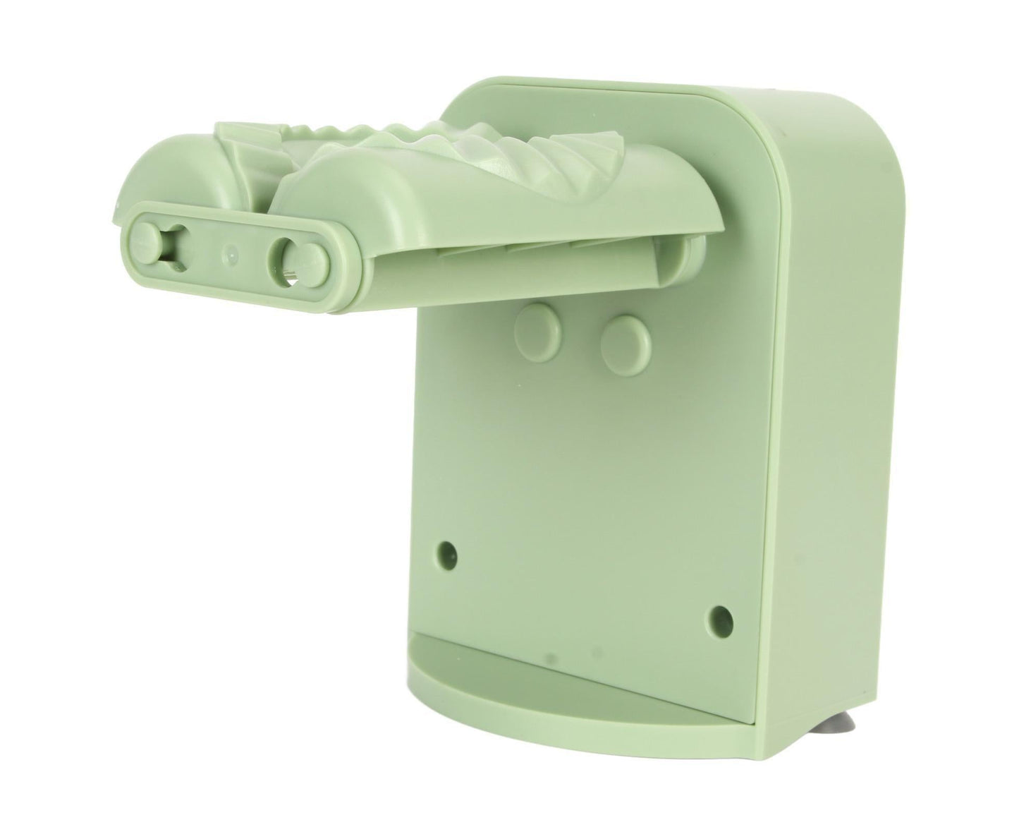 Electric Dumpling Maker Machine Automatic Easy Dumpling Machine with Spoon Brush Household Automatic Dumpling Wrapper Tool Green
