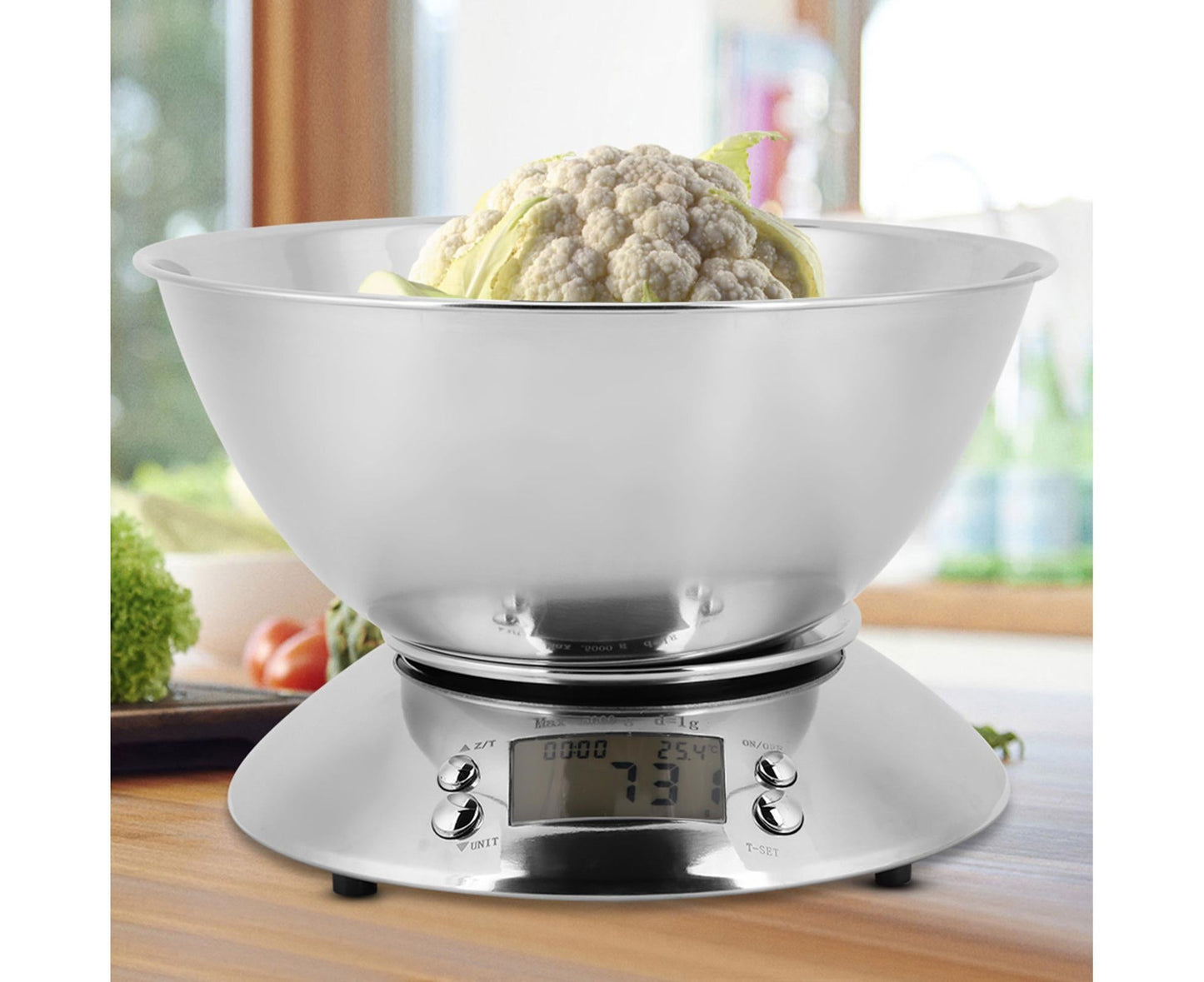 Electronic Digital Stainless Steel Kitchen Scale Food Meat Weighing Scale