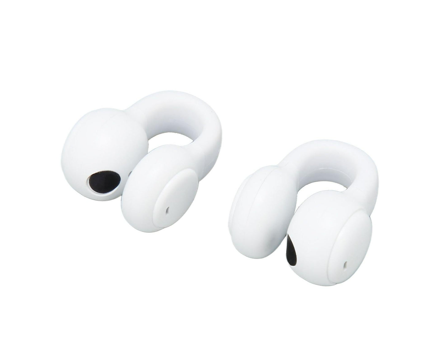Wireless Earbuds Noise Reduction Bluetooth 5.3 Wireless Sports Earphones with Earhooks for Sports Work White