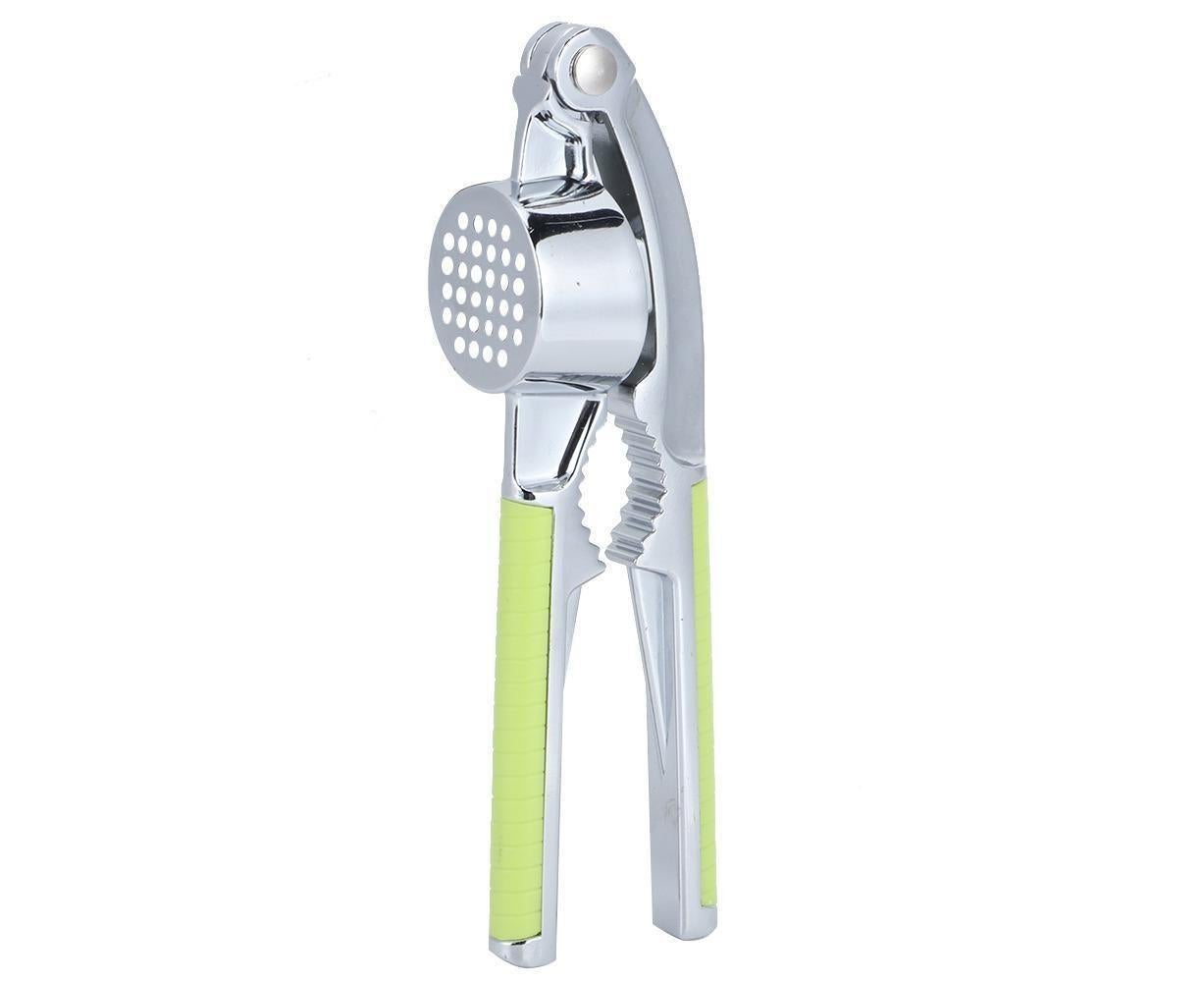 Kitchen Portable Manual Food Garlic Press Grinder Crusher Masher Walnut Cracker for Home Use