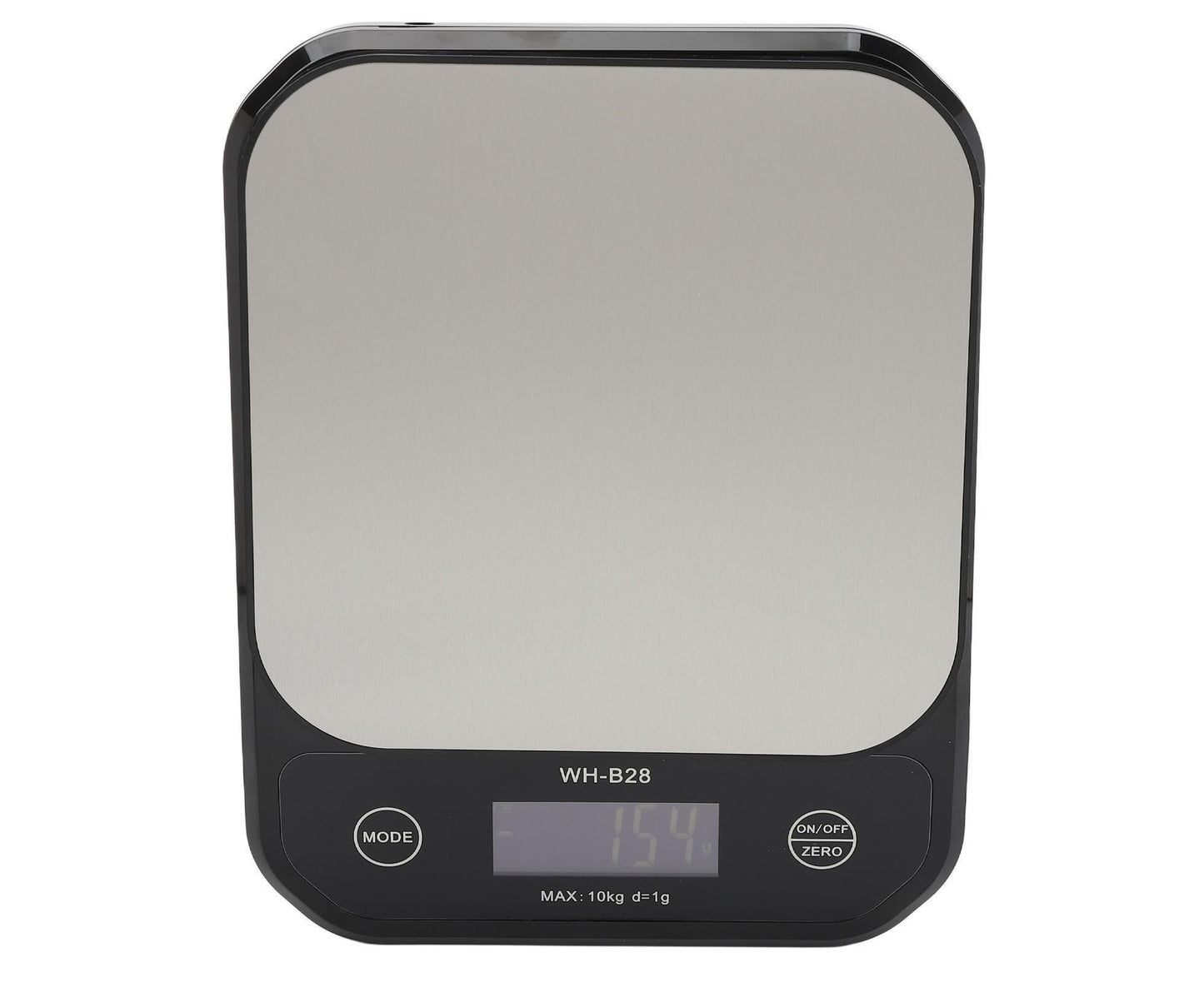 Kitchen Scale 0.035oz to 22.0lb IP7 Waterproof LCD Display Stainless Steel Coffee Scale for Family Cafe Cooking