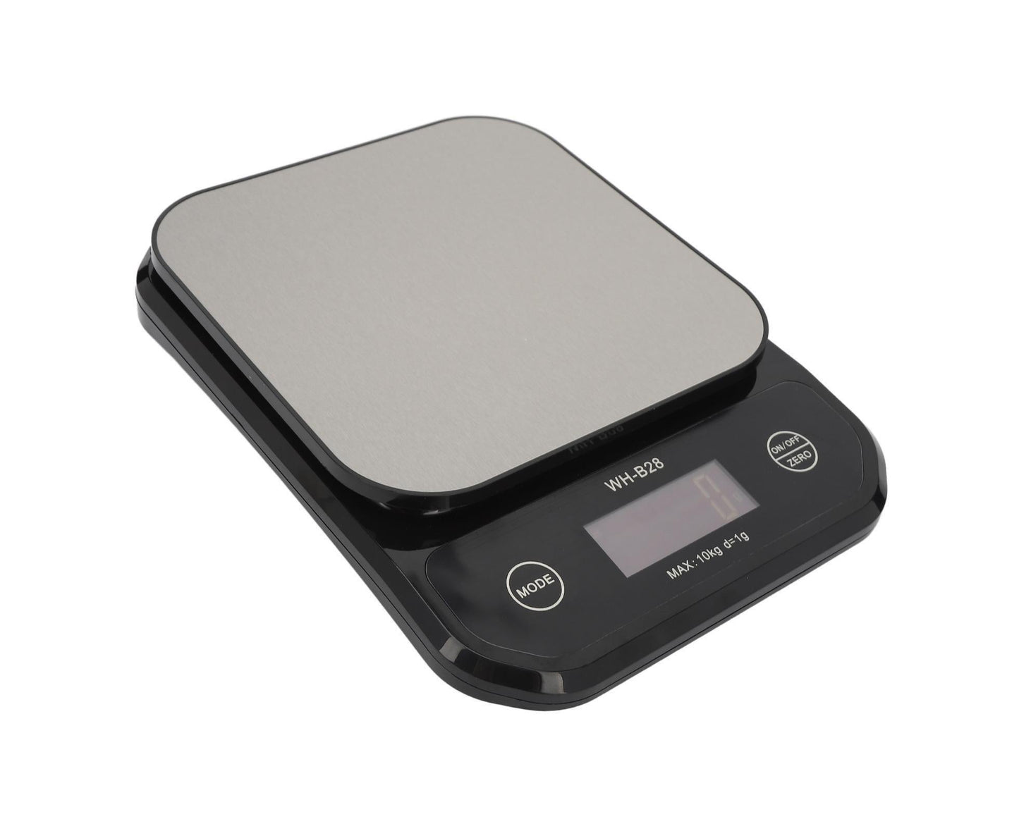Kitchen Scale 0.035oz to 22.0lb IP7 Waterproof LCD Display Stainless Steel Coffee Scale for Family Cafe Cooking
