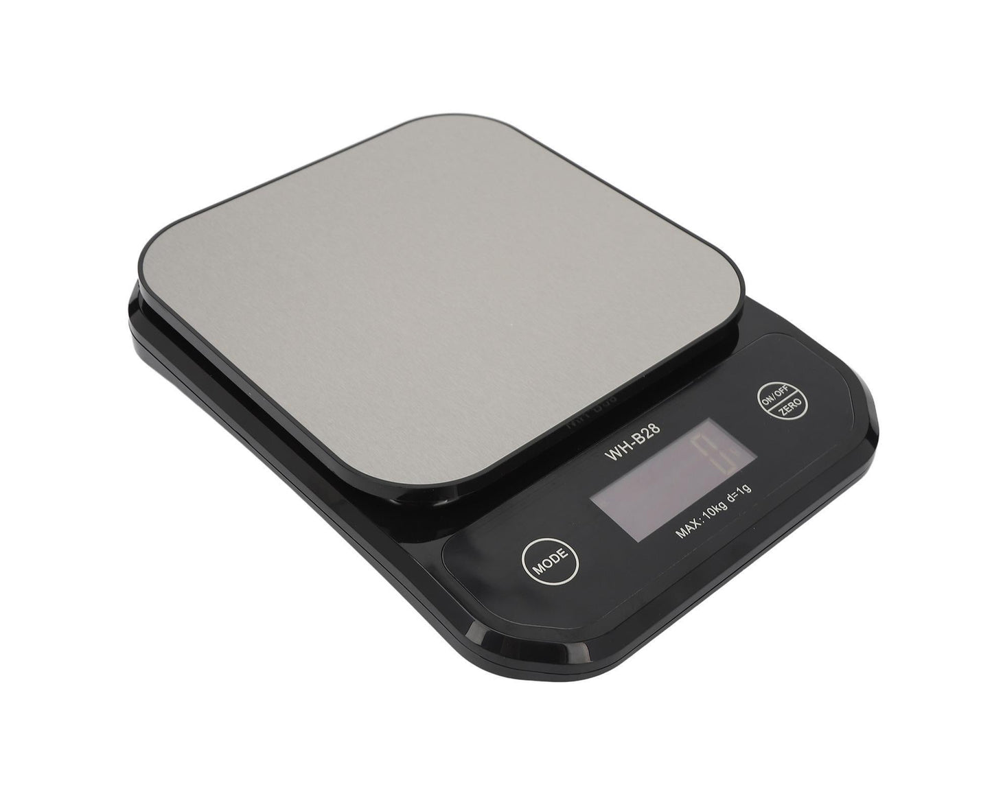 Kitchen Scale 0.035oz to 22.0lb IP7 Waterproof LCD Display Stainless Steel Coffee Scale for Family Cafe Cooking