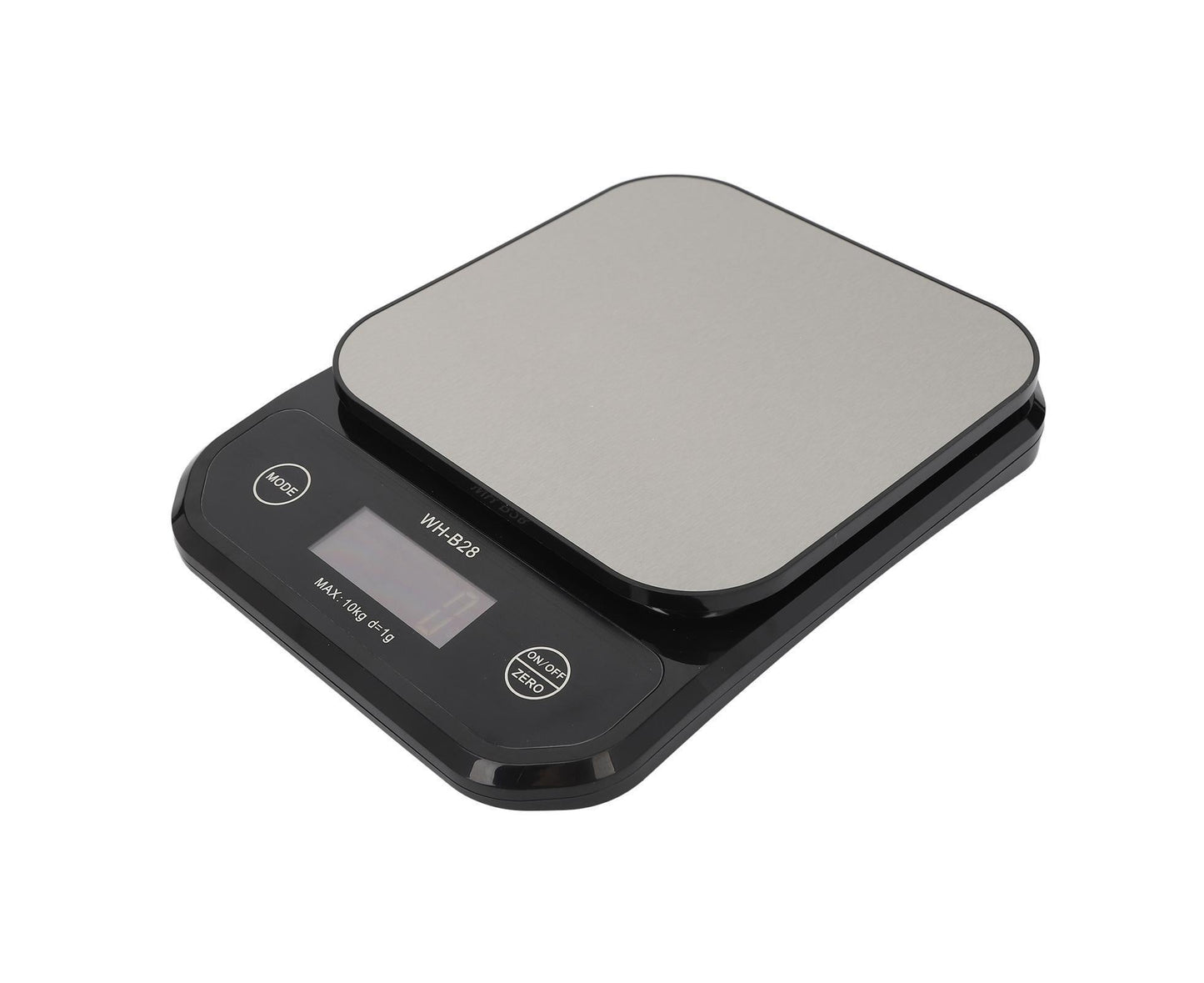 Kitchen Scale 0.035oz to 22.0lb IP7 Waterproof LCD Display Stainless Steel Coffee Scale for Family Cafe Cooking