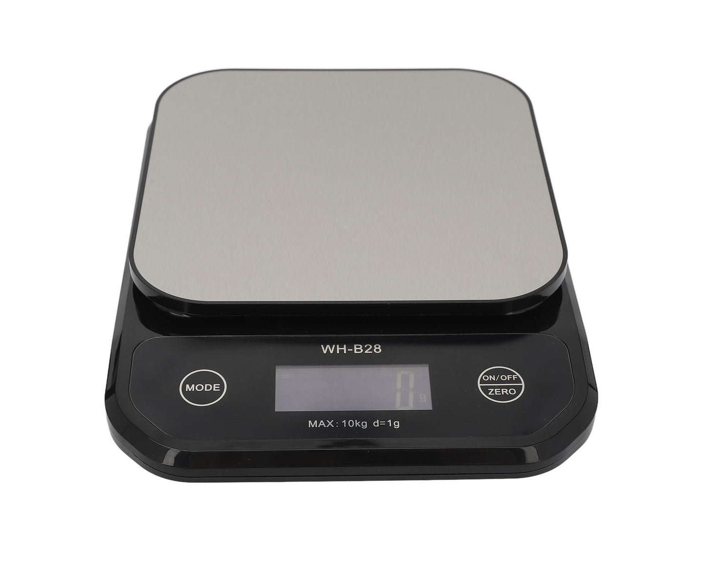 Kitchen Scale 0.035oz to 22.0lb IP7 Waterproof LCD Display Stainless Steel Coffee Scale for Family Cafe Cooking