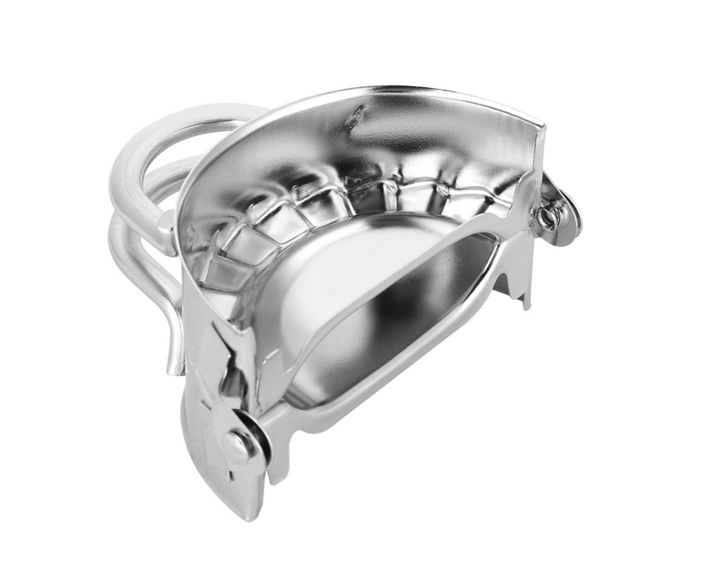 Kitchen Stainless Steel Dumpling Dough Mould Make Fruit Pie Press Pastry Tools(Large Size)