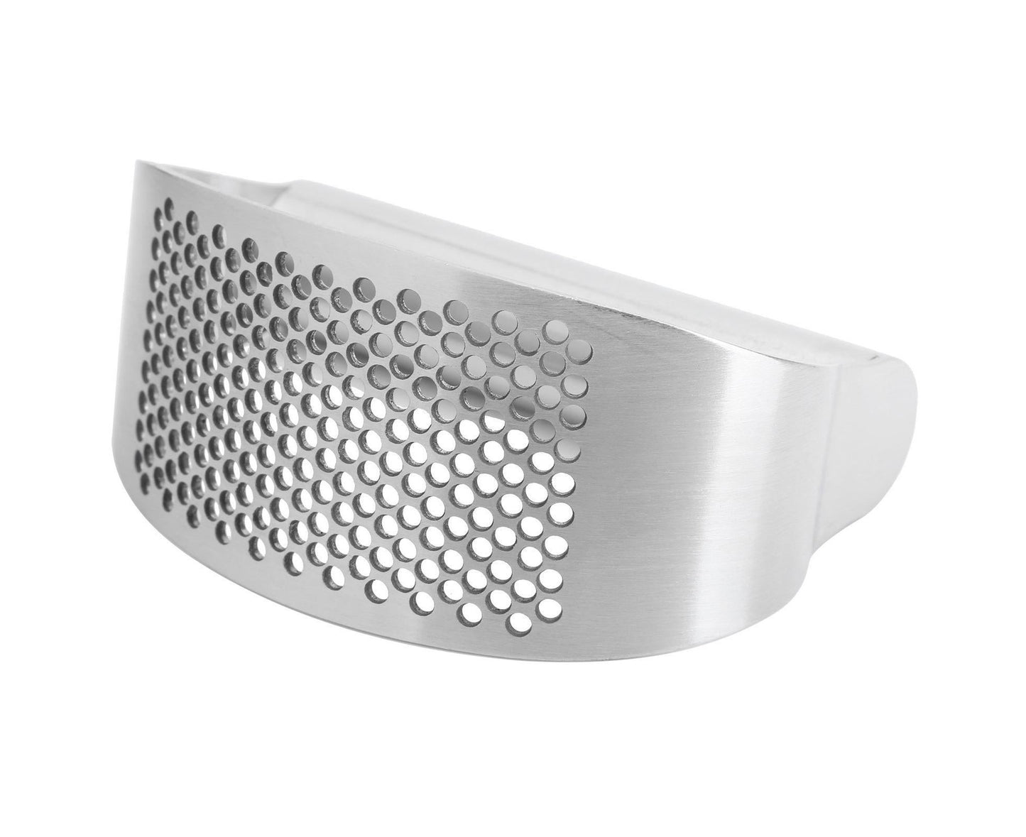Manual Garlic Press Masher Crusher Squeezer with Brush Peeler Kit Kitchen Gadget Set