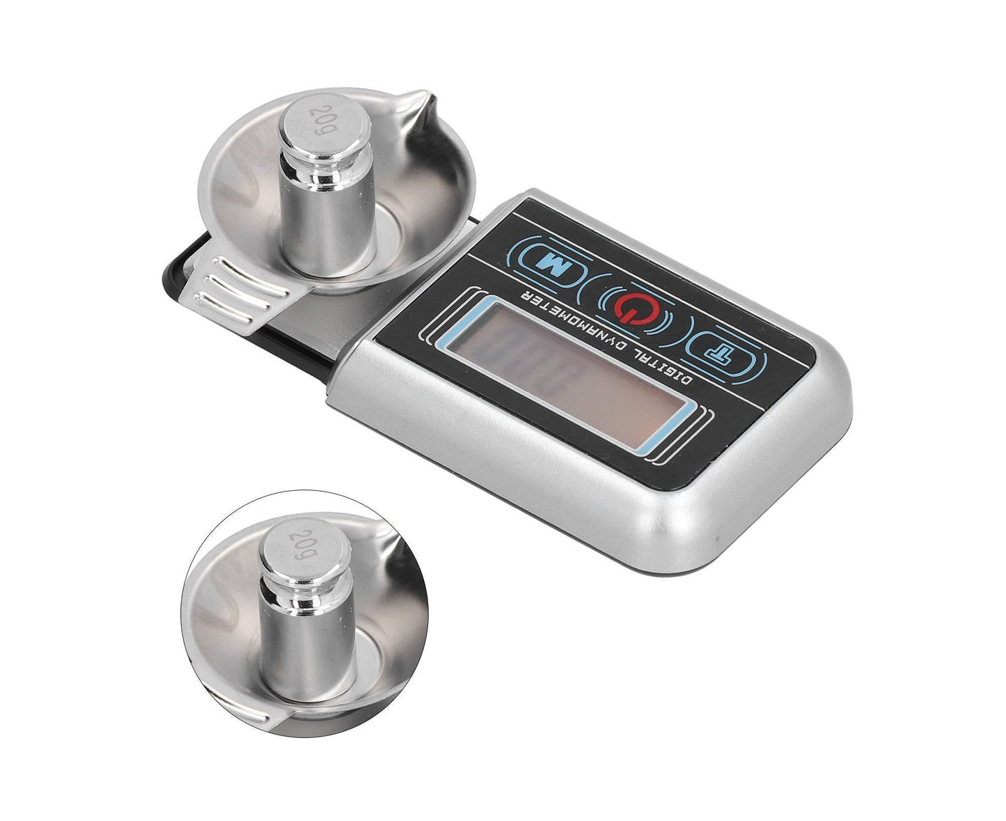 Mini Electronic Scale Jewelry Scale Electronic Weighing Force Gauge with Touch Screen