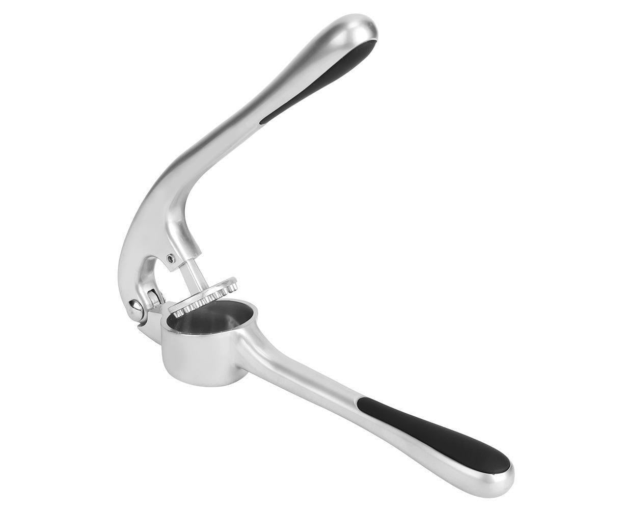 Professional Multi Function Kitchen Zinc Alloy Manual Garlic Press Crusher Tool