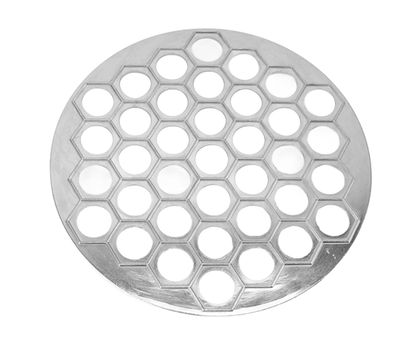 Russian Ravioli Maker Dumplings Mold Aluminum Alloy Pelmeni Maker Mold Pelmeni Meat Dumplings Maker 37 Holes Silver
