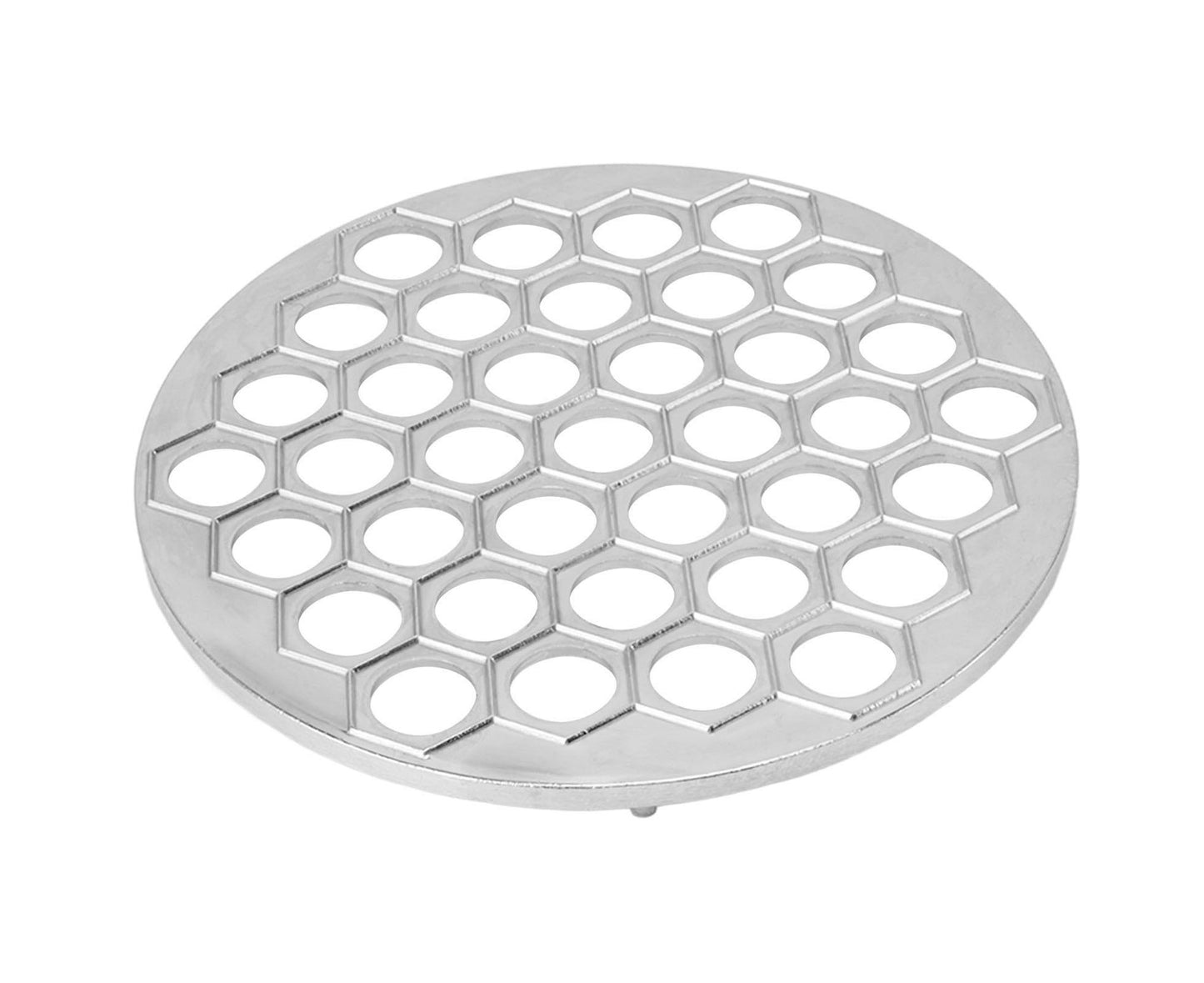 Russian Ravioli Maker Dumplings Mold Aluminum Alloy Pelmeni Maker Mold Pelmeni Meat Dumplings Maker 37 Holes Silver
