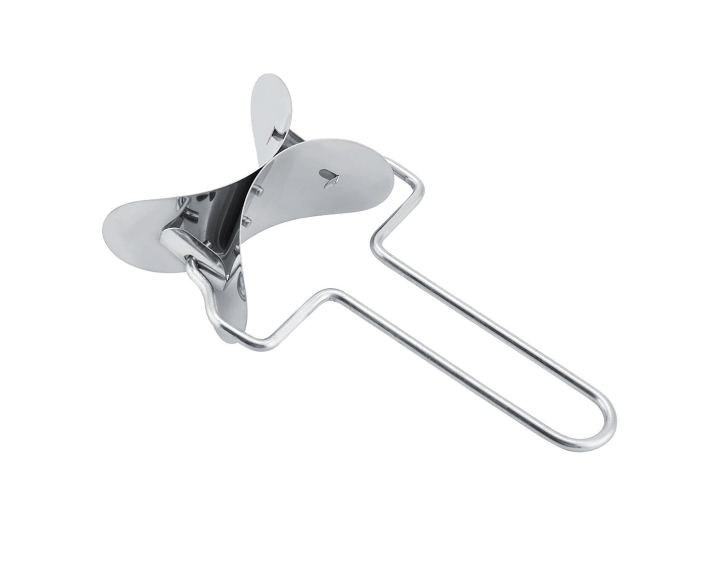 Stainless Steel Dumpling Wrapper Dough Cutter Circle Roller Mold Making Tool