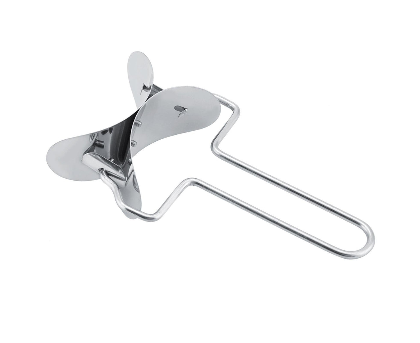 Stainless Steel Dumpling Wrapper Dough Cutter Circle Roller Mold Making Tool