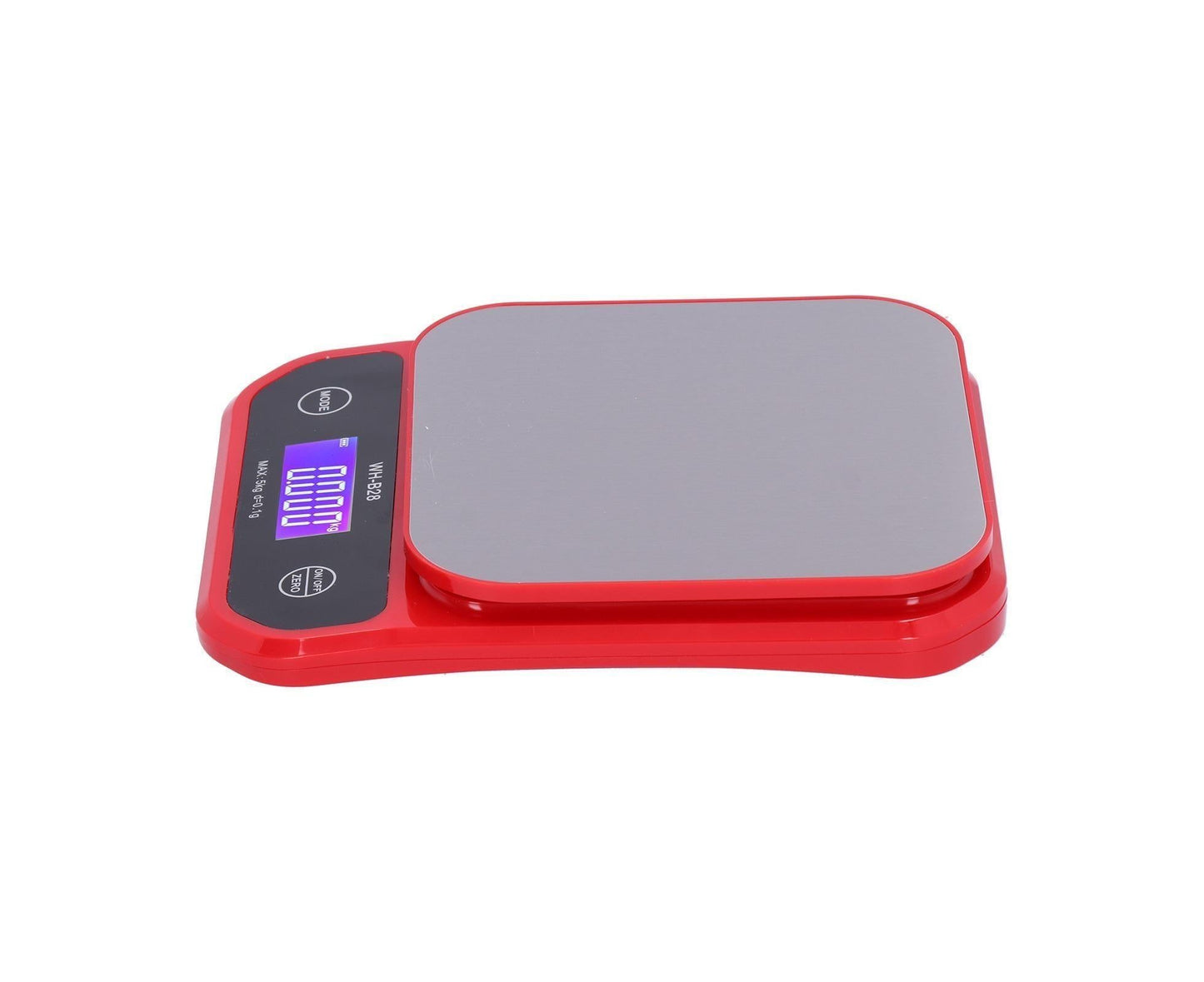 USB Charging Scale Waterproof Kitchen Baking Food Scale Electric Weight Measuring BalanceRed 5kg/0.1g