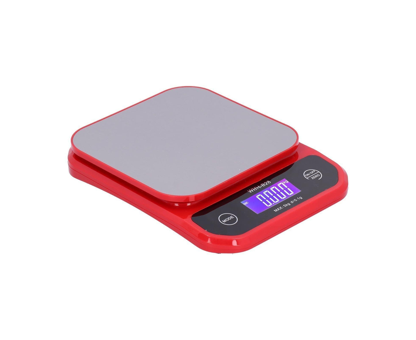 USB Charging Scale Waterproof Kitchen Baking Food Scale Electric Weight Measuring BalanceRed 5kg/0.1g